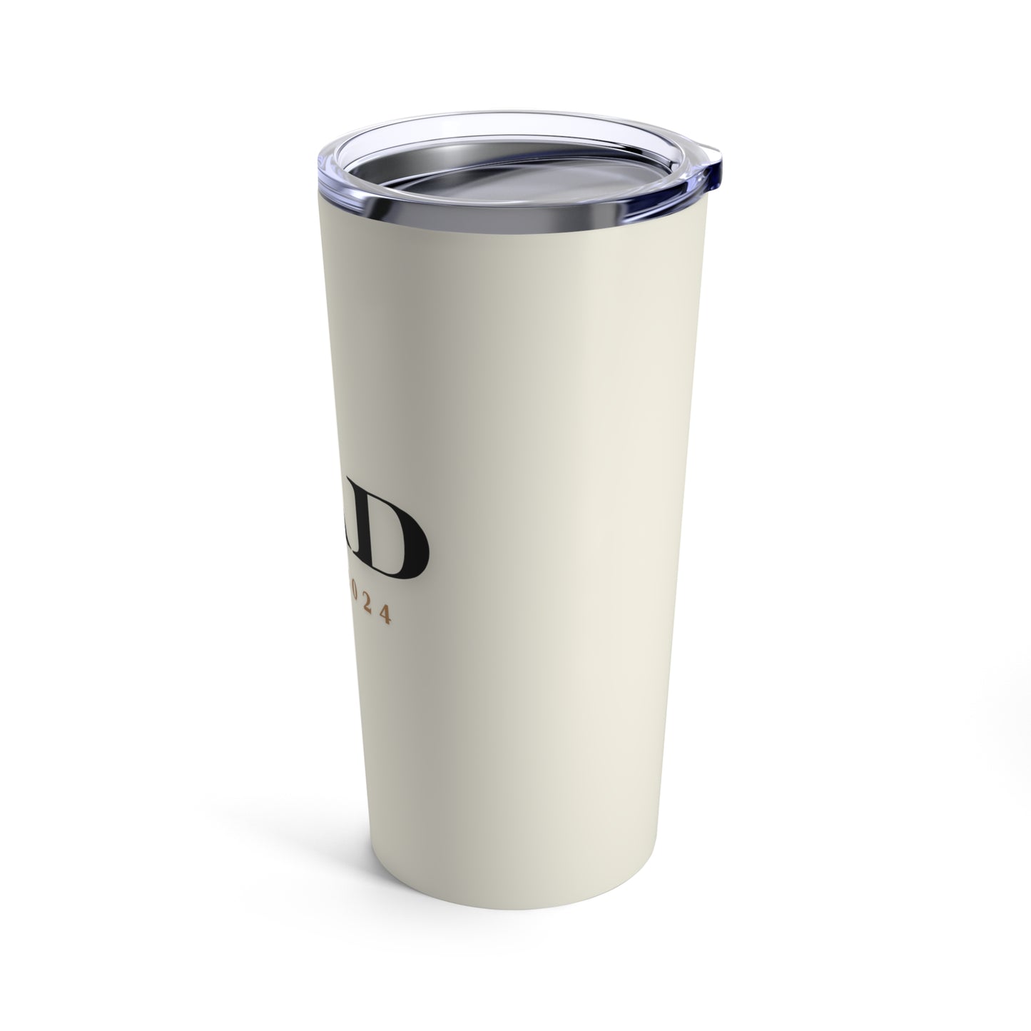 Dad Est. 2024 (cream) - Tumbler 20oz
