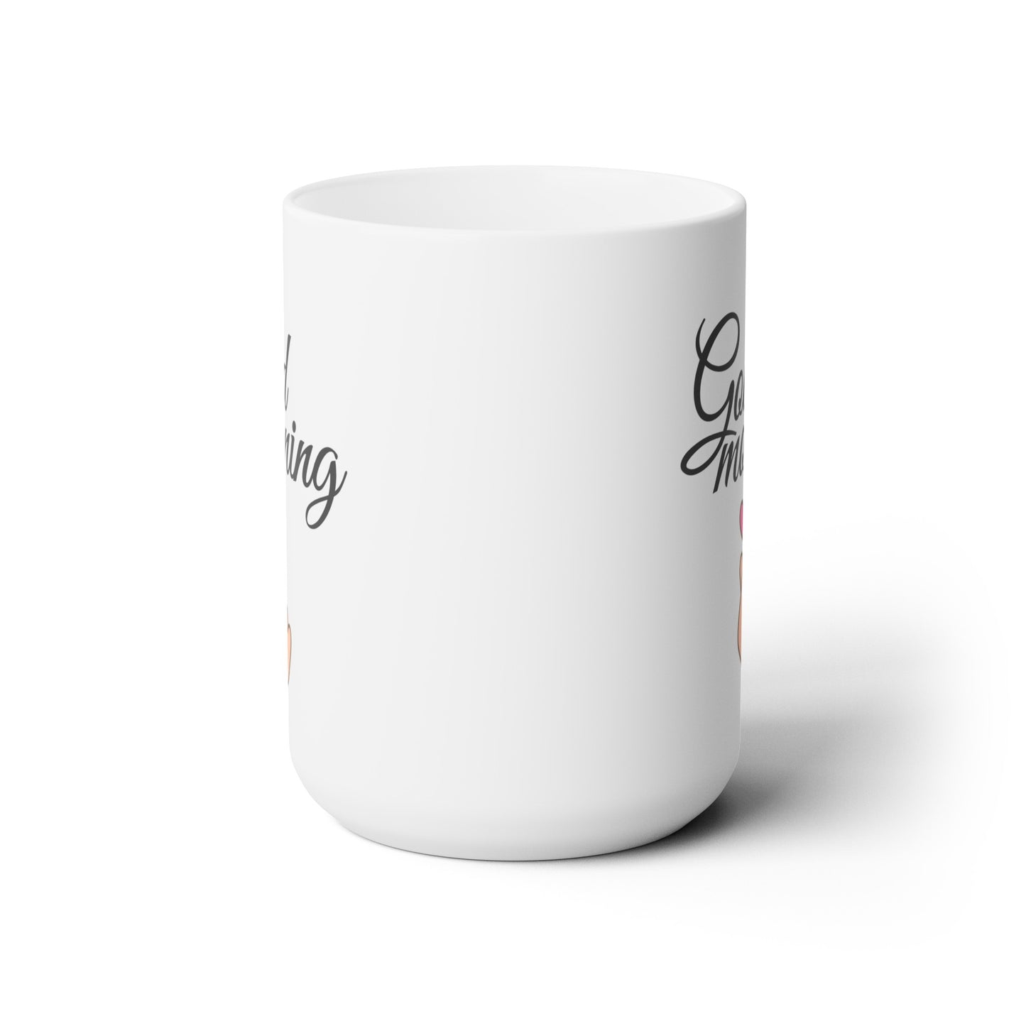 Good Morning... Heart (2) - Ceramic Mug 15oz