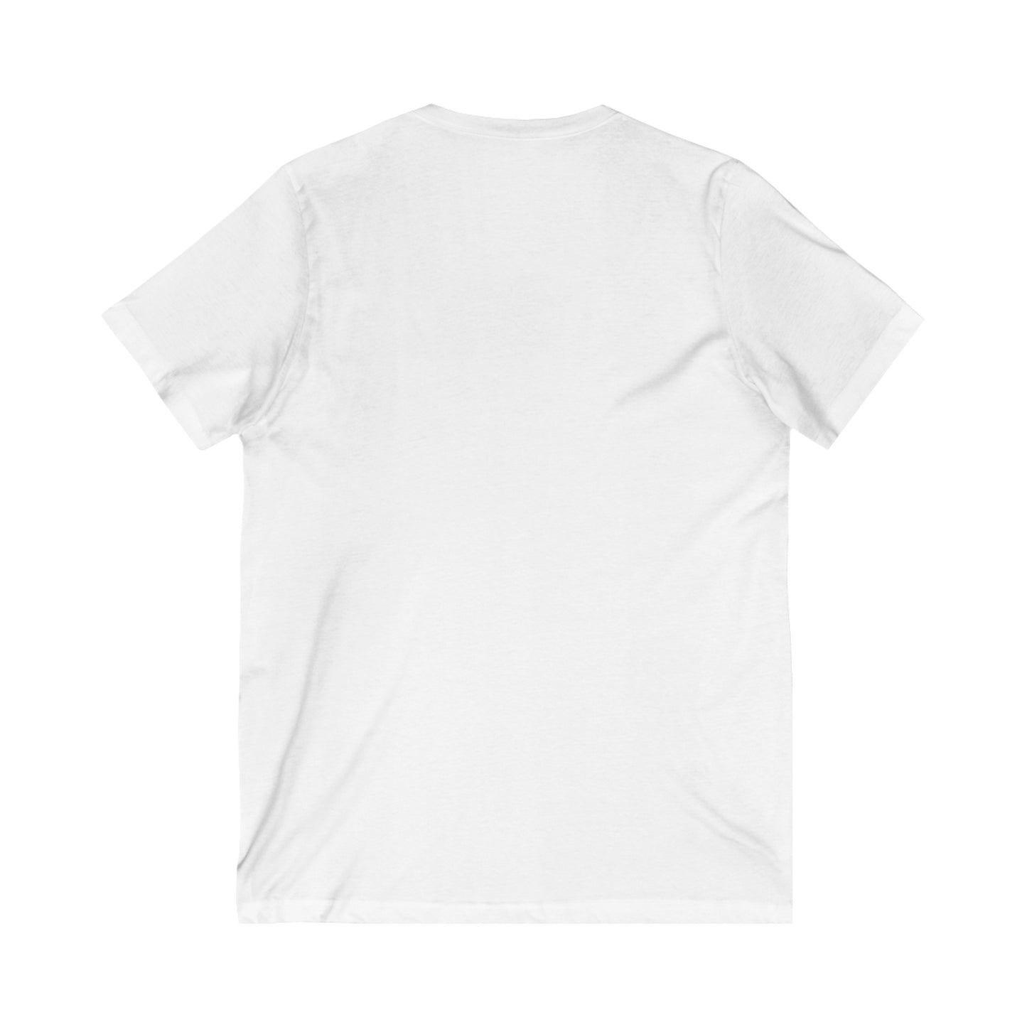 Believe Behave Become - Unisex Jersey Short Sleeve V-Neck Tee