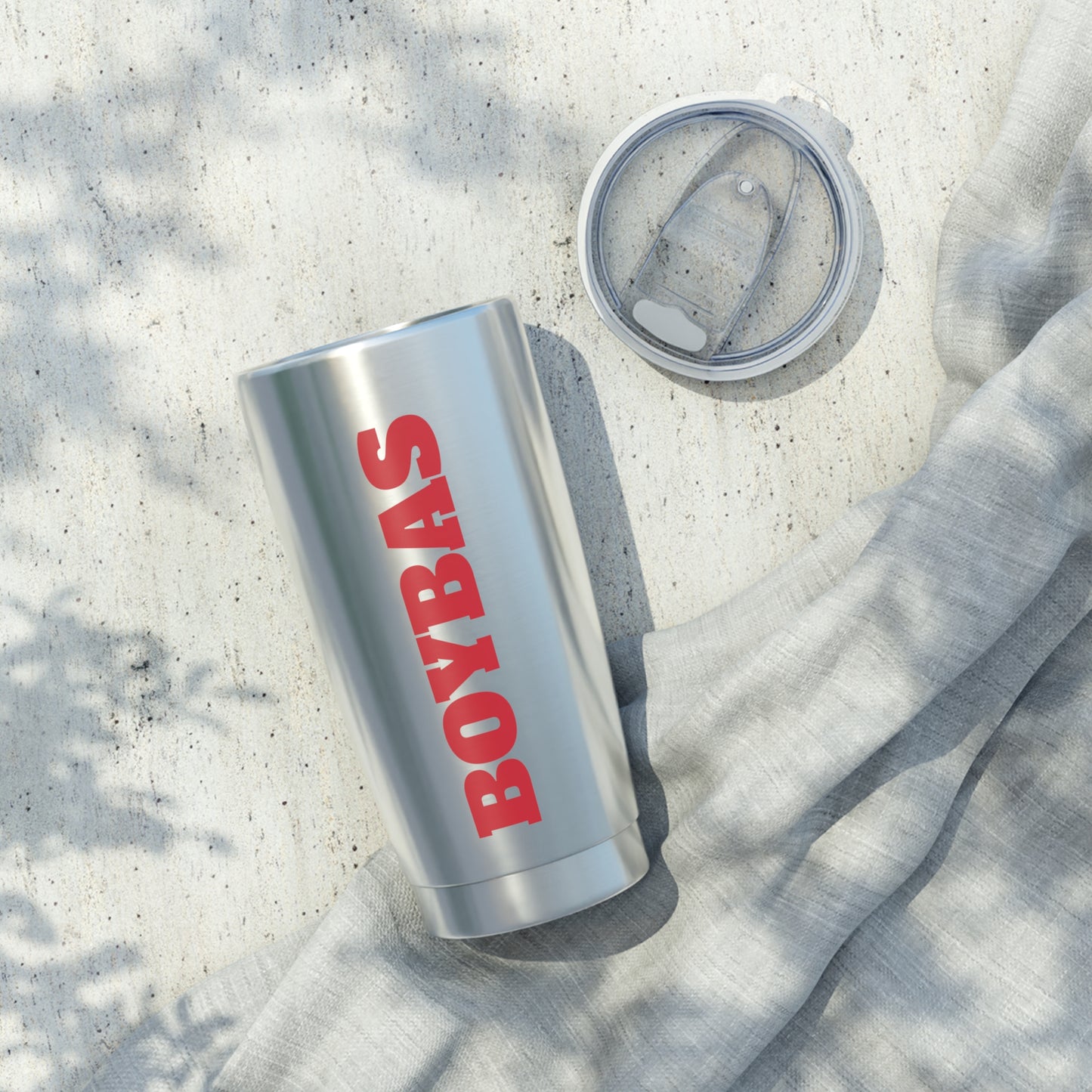 BOYBAS - Silver Vagabond 20oz Tumbler