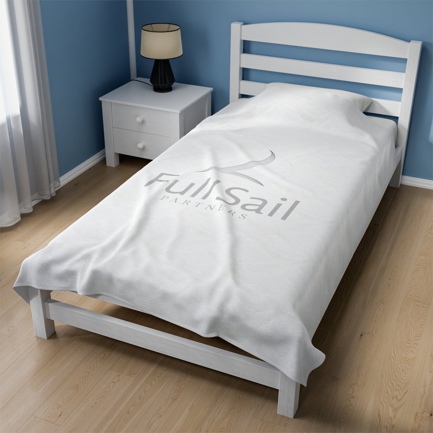 Full Sail Partners Logo'd Velveteen Plush Blanket (3 sizes)