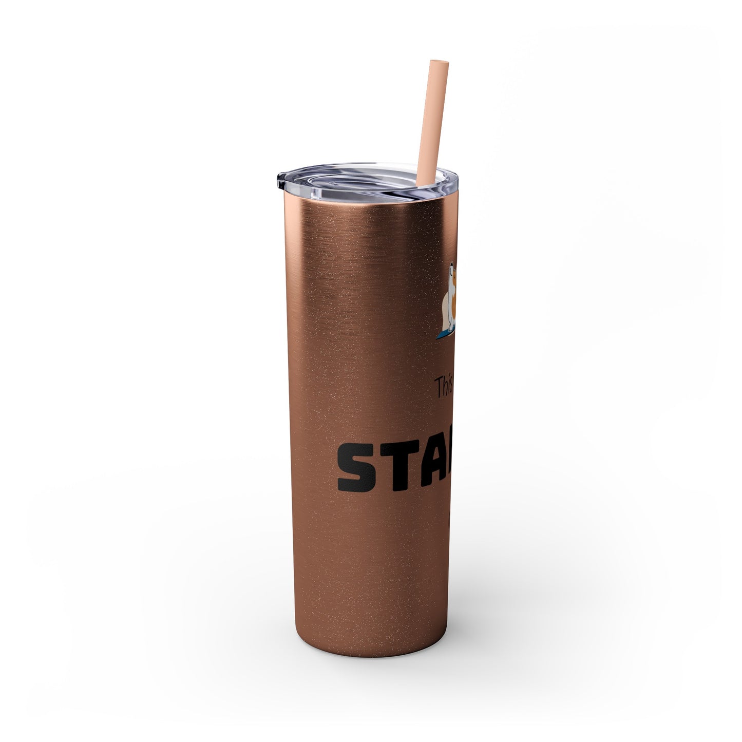 This is not a STANLEY Cup - Skinny Tumbler with Straw, 20oz
