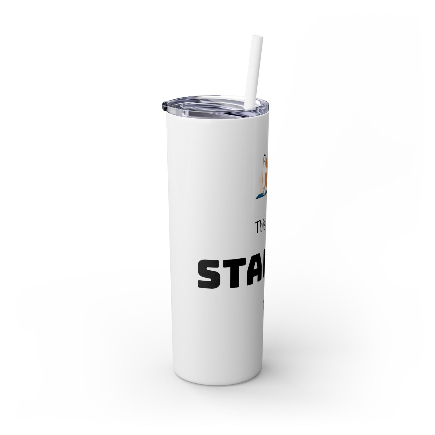 This is not a STANLEY Cup - Skinny Tumbler with Straw, 20oz