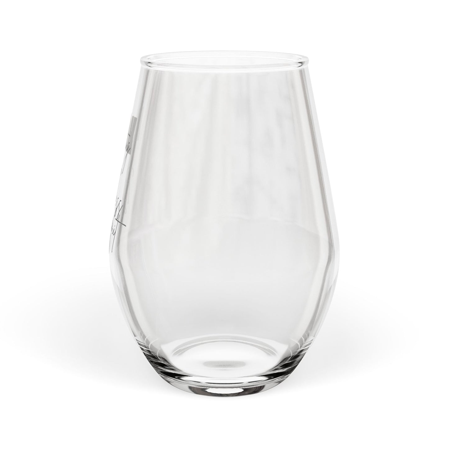 Look at Us Starting a Business and Shit 2 - Stemless Wine Glass, 11.75oz