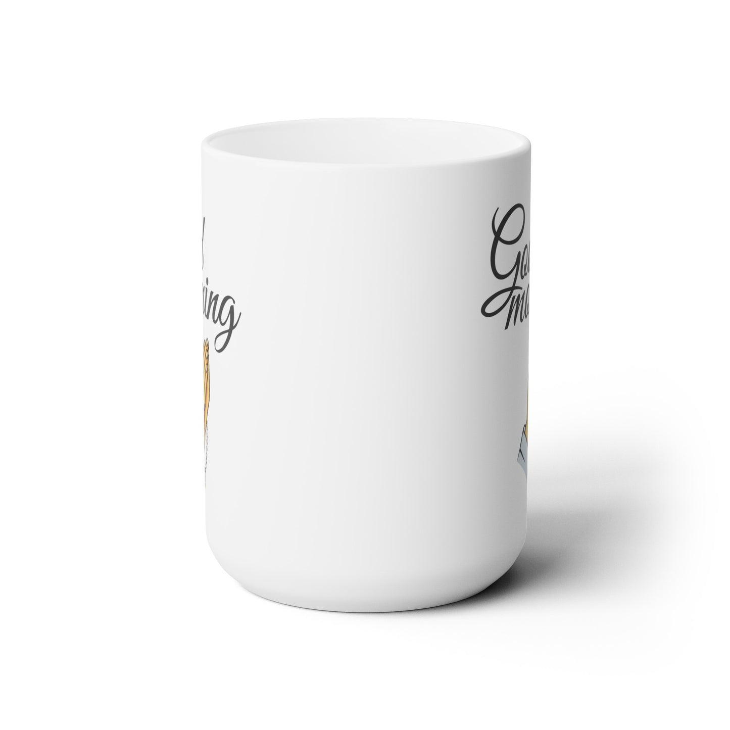 Good Morning... Prayer Hands - Ceramic Mug 15oz