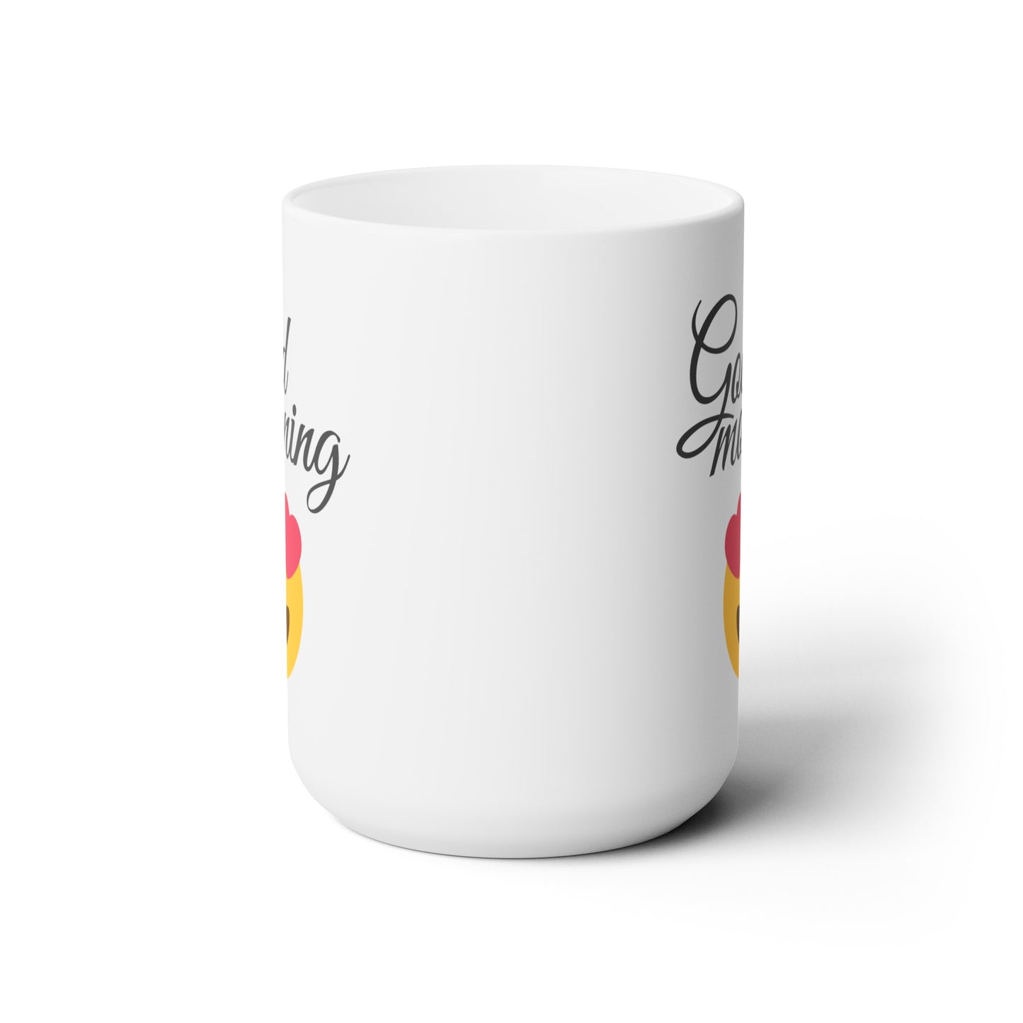 Good Morning... Smiley Face (1) - Ceramic Mug 15oz