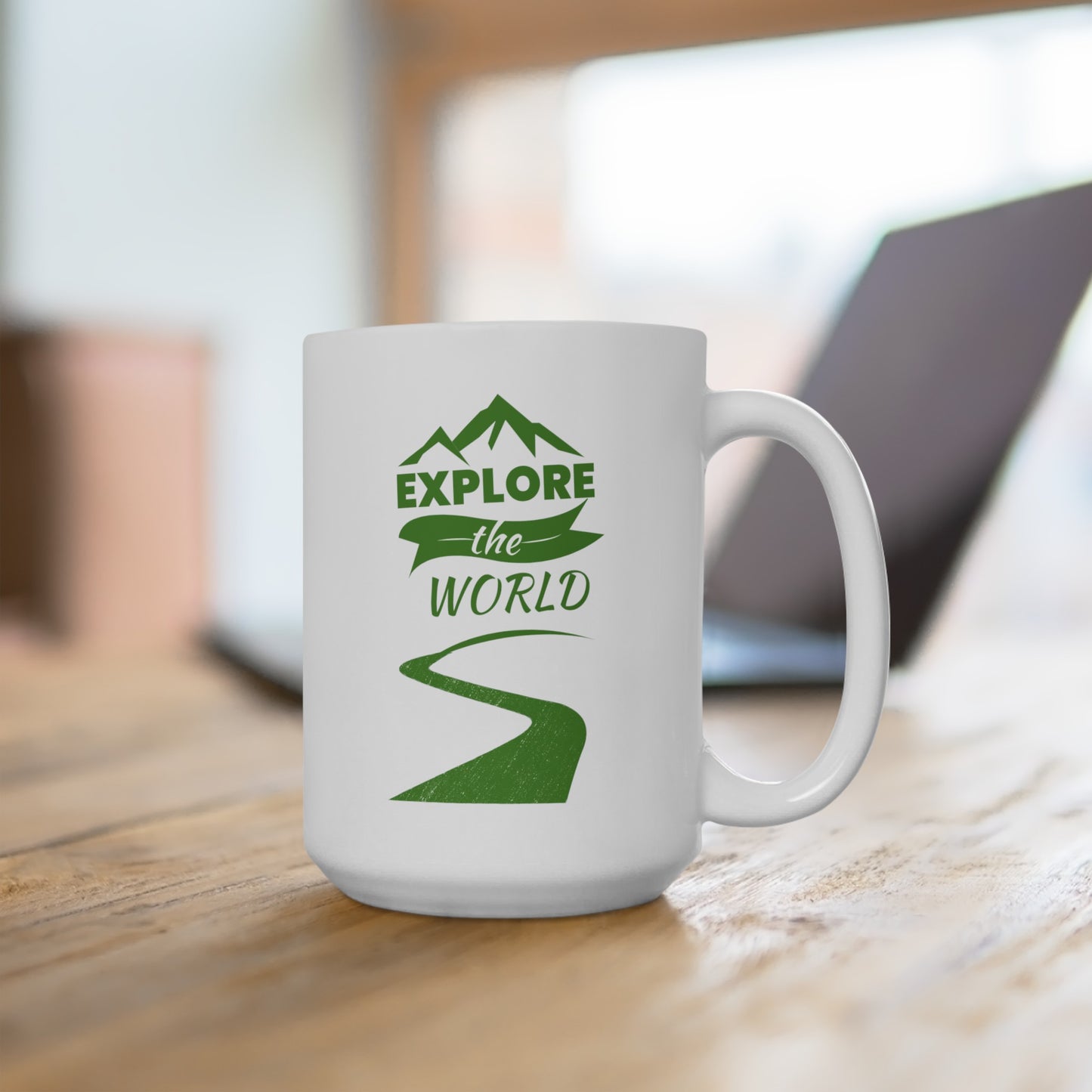 Explore the World - Ceramic Mug 15oz