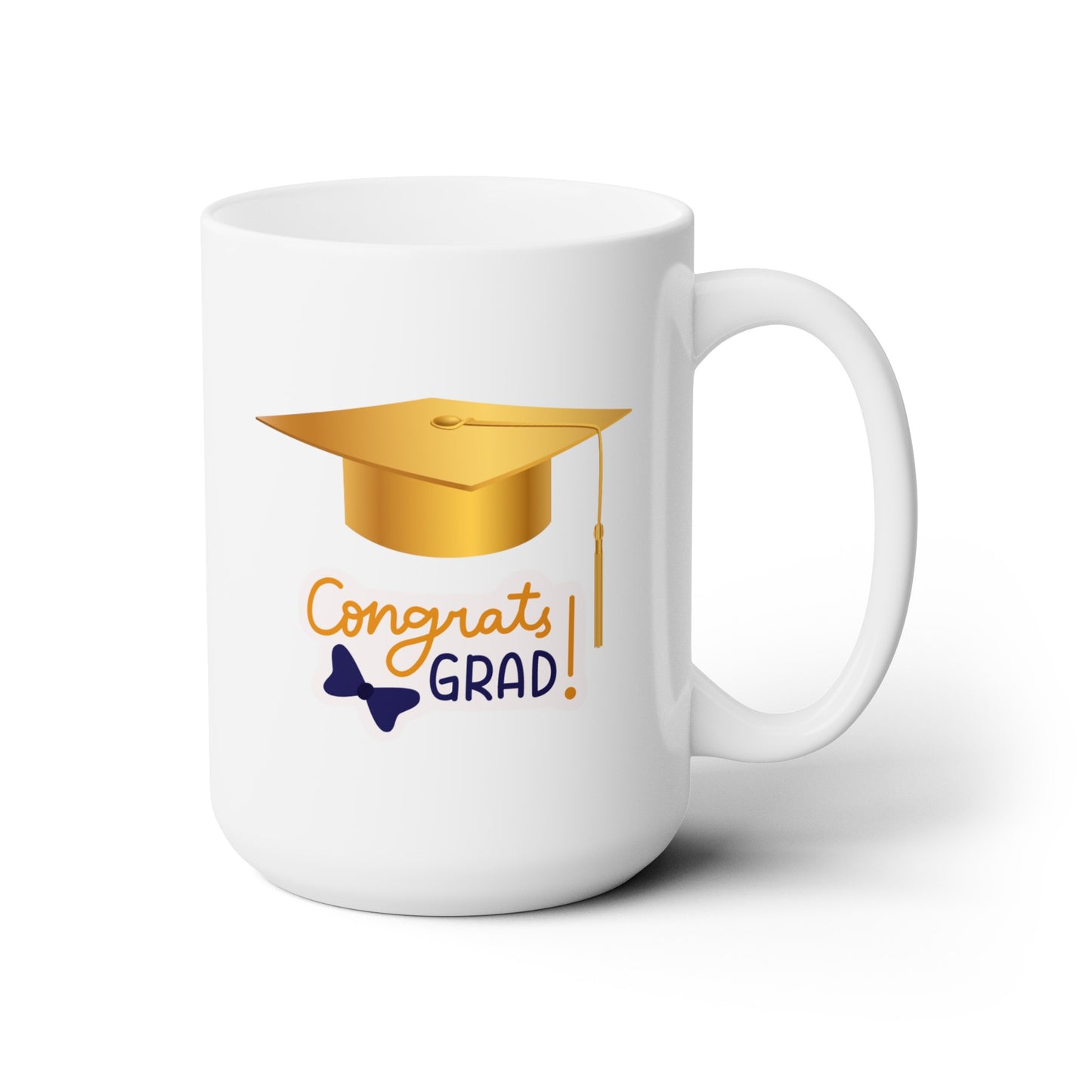 Congrats Graduate! (Gold) - Ceramic Mug 15oz