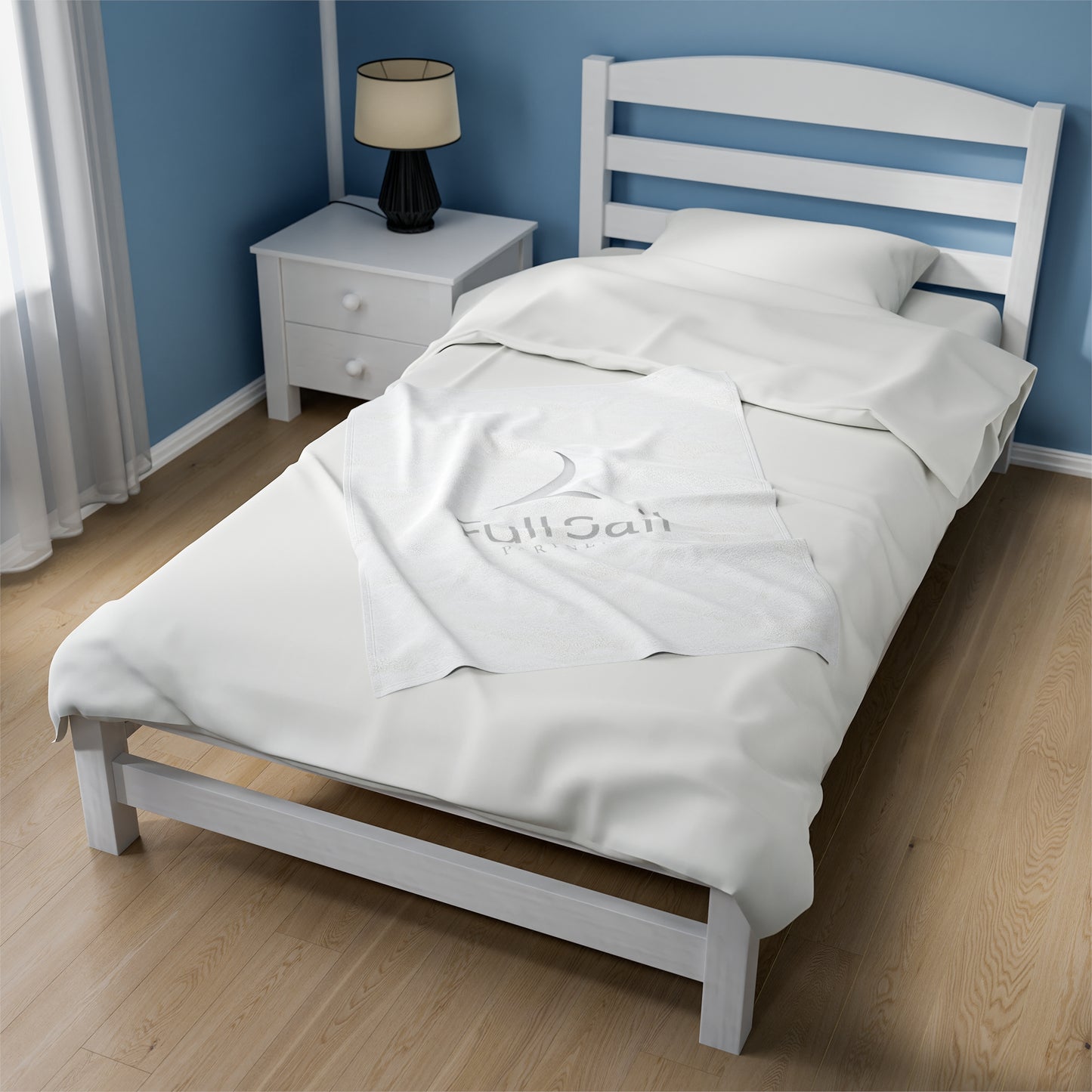 Full Sail Partners Logo'd Velveteen Plush Blanket (3 sizes)
