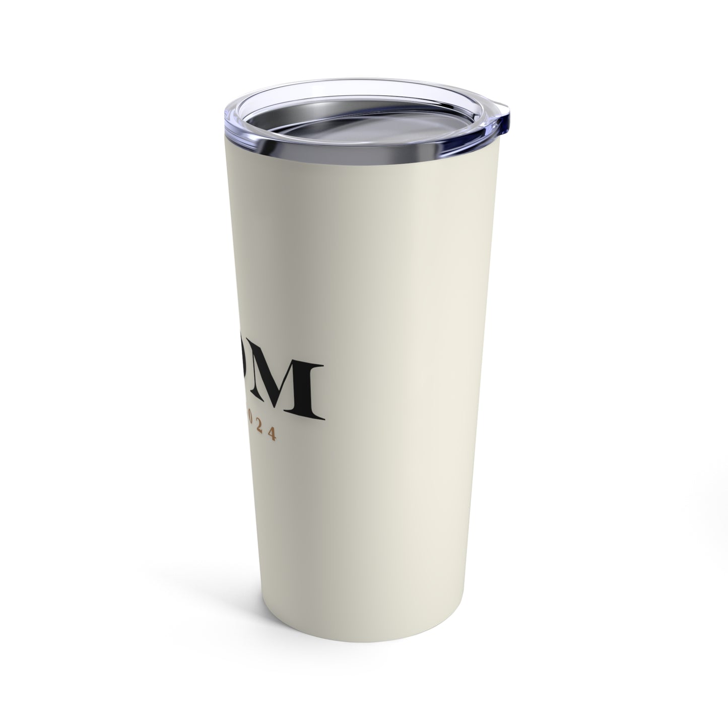 Mom Est. 2024 (cream) - Tumbler 20oz