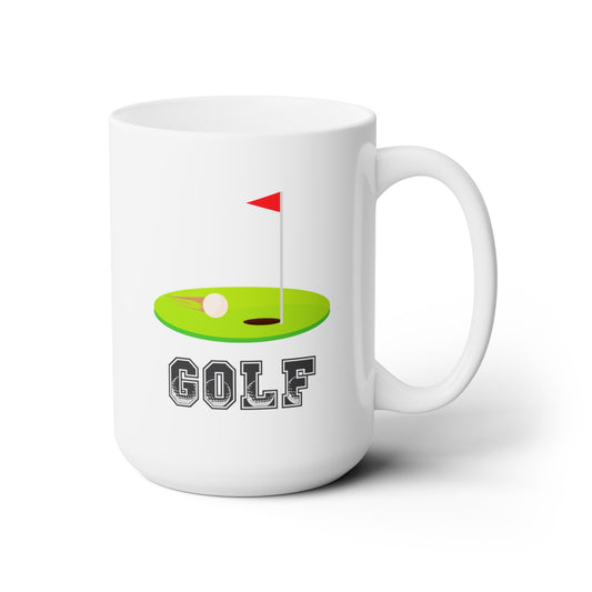 Golf Flag - Ceramic Mug 15oz