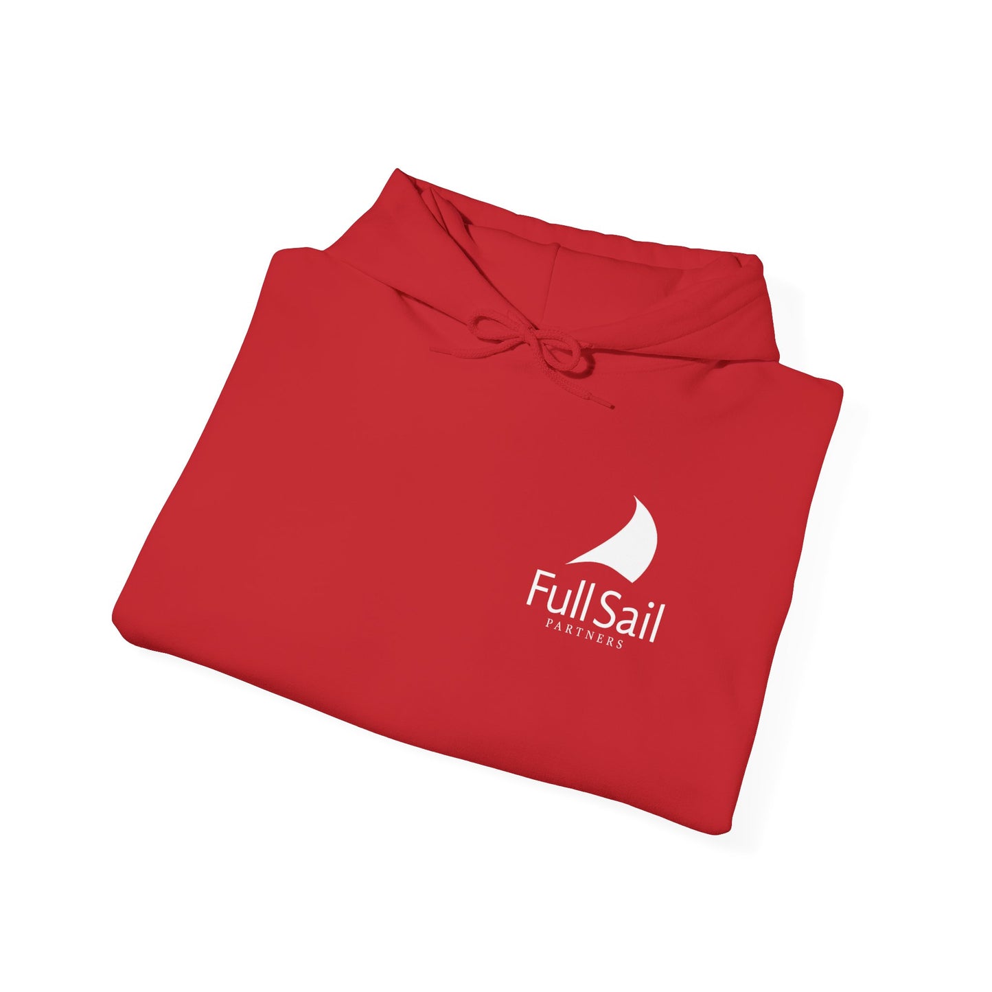 Alt. Full Sail Partners Logo (red, black, dk heather, charcoal) - Unisex Heavy Blend™ Hooded Sweatshirt