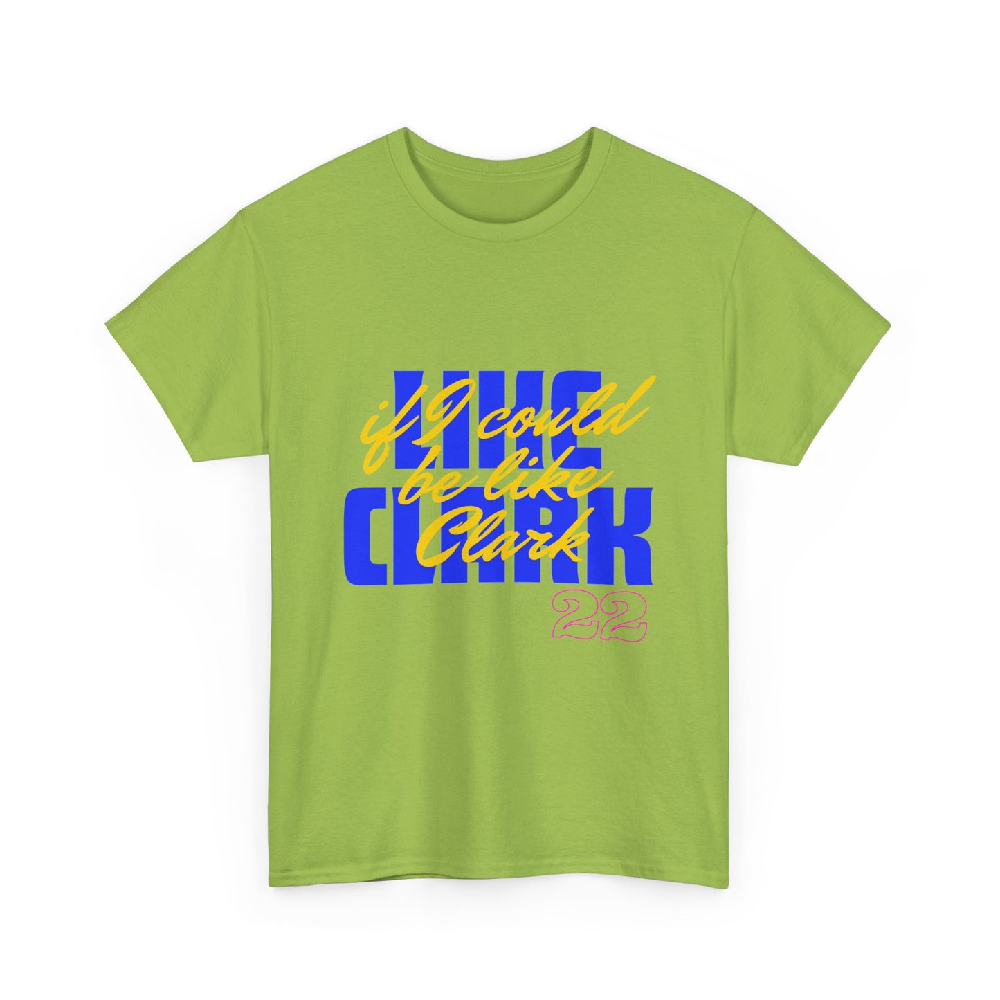 Like Clark, If I Could Be Like Clark (blue) - Unisex Heavy Cotton Tee