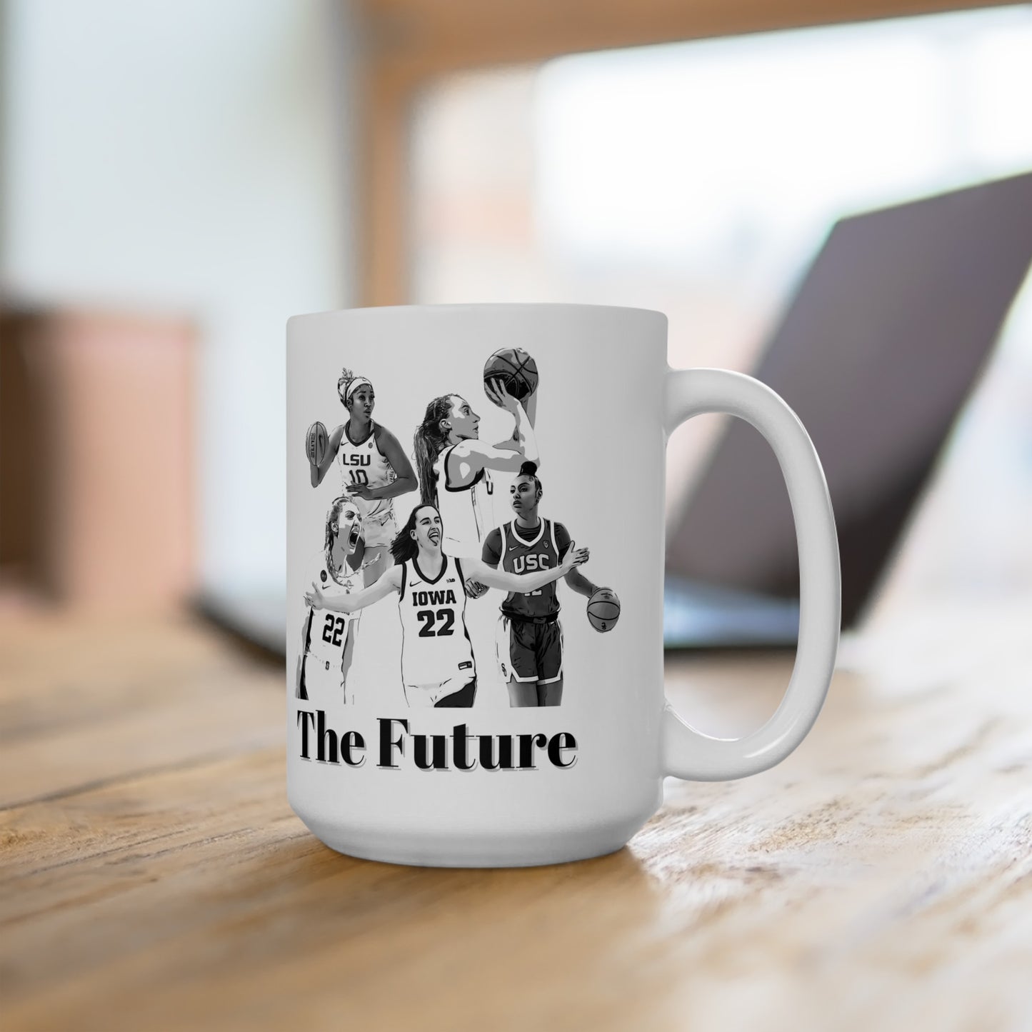 The Future Womens Basketball - Ceramic Mug 15oz