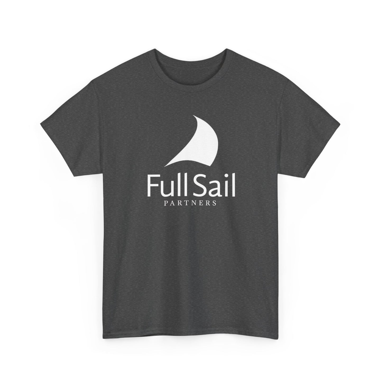 Full Sail Partners logo (red, black, dark heather, charcoal) - Unisex Heavy Cotton Tee