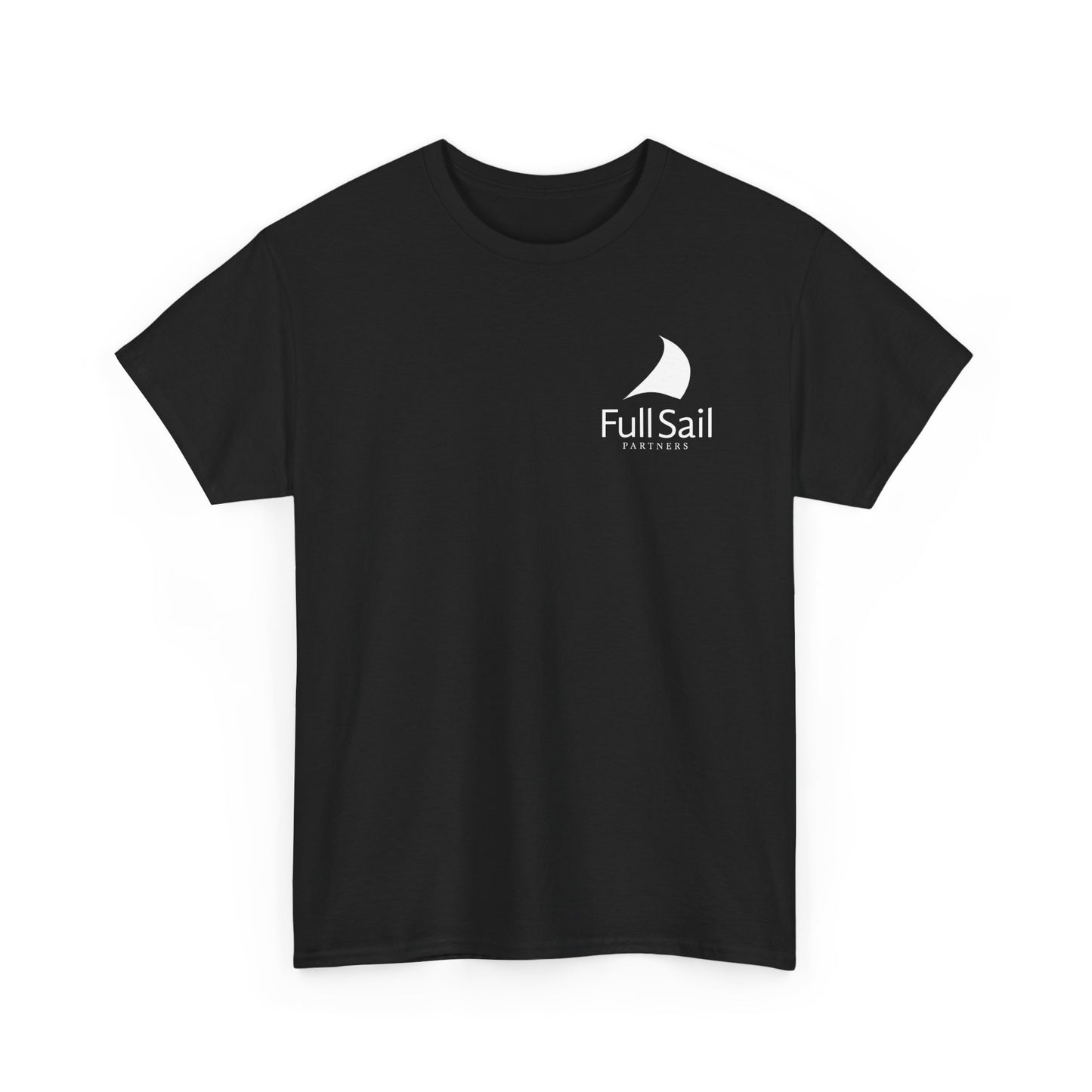 Alt. Full Sail Partners logo (red, black, dark heather, charcoal) - Unisex Heavy Cotton Tee