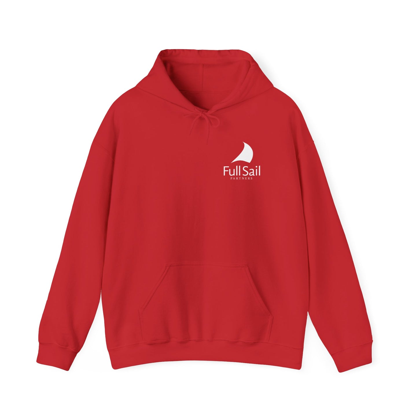 Alt. Full Sail Partners Logo (red, black, dk heather, charcoal) - Unisex Heavy Blend™ Hooded Sweatshirt