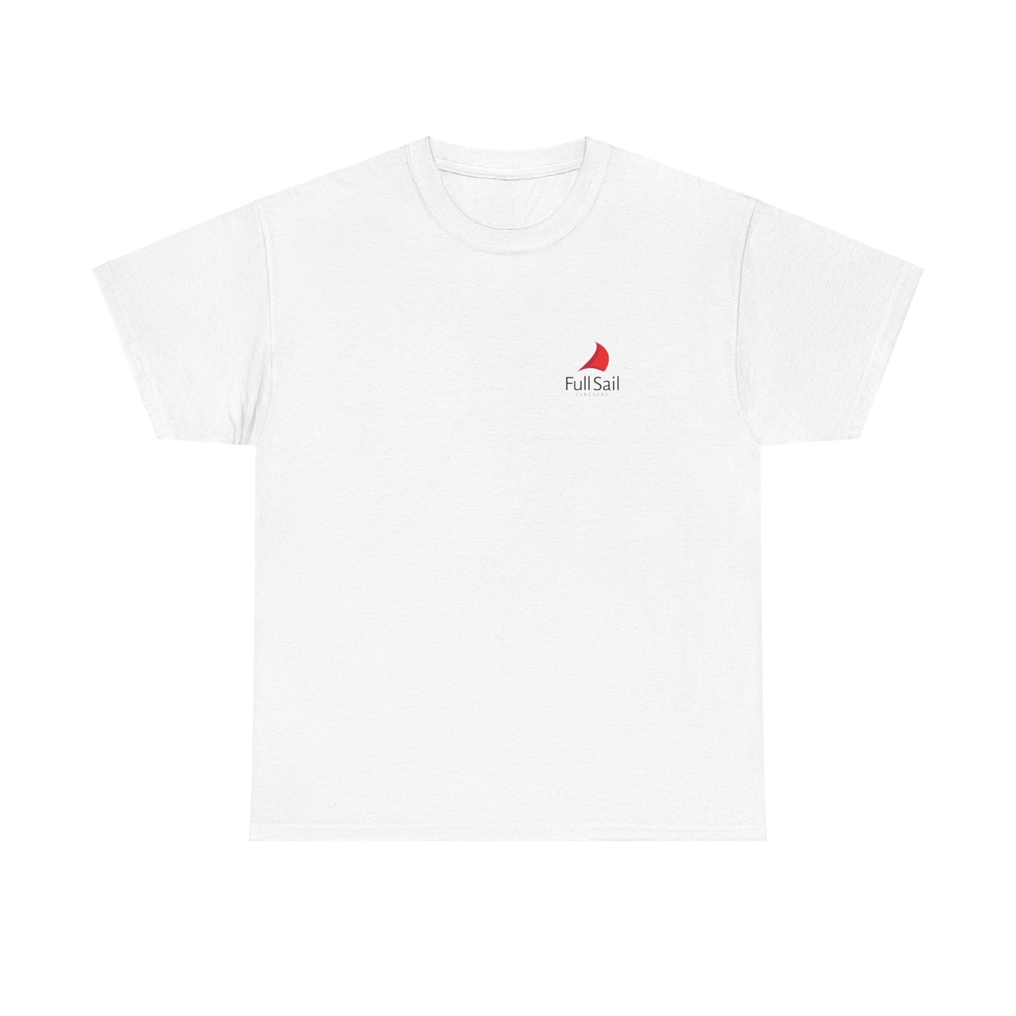 Full Sail Partners logo (white, ash, ice grey, sport grey) - Unisex Heavy Cotton Tee