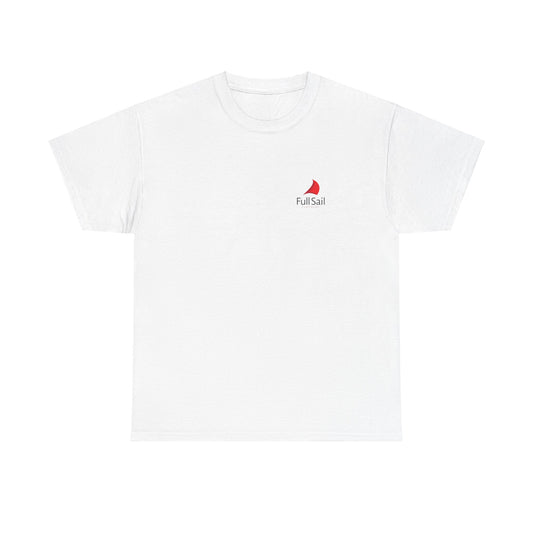 Full Sail Partners logo (white, ash, ice grey, sport grey) - Unisex Heavy Cotton Tee