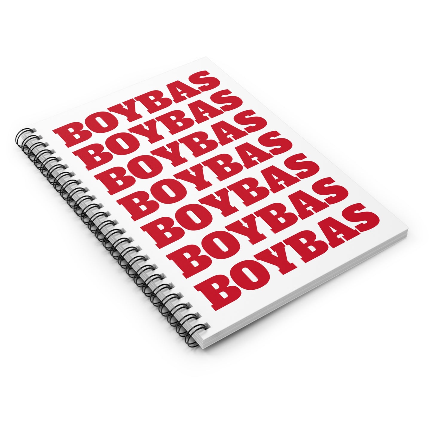 BOYBAS #2 - Spiral Notebook - Ruled Line