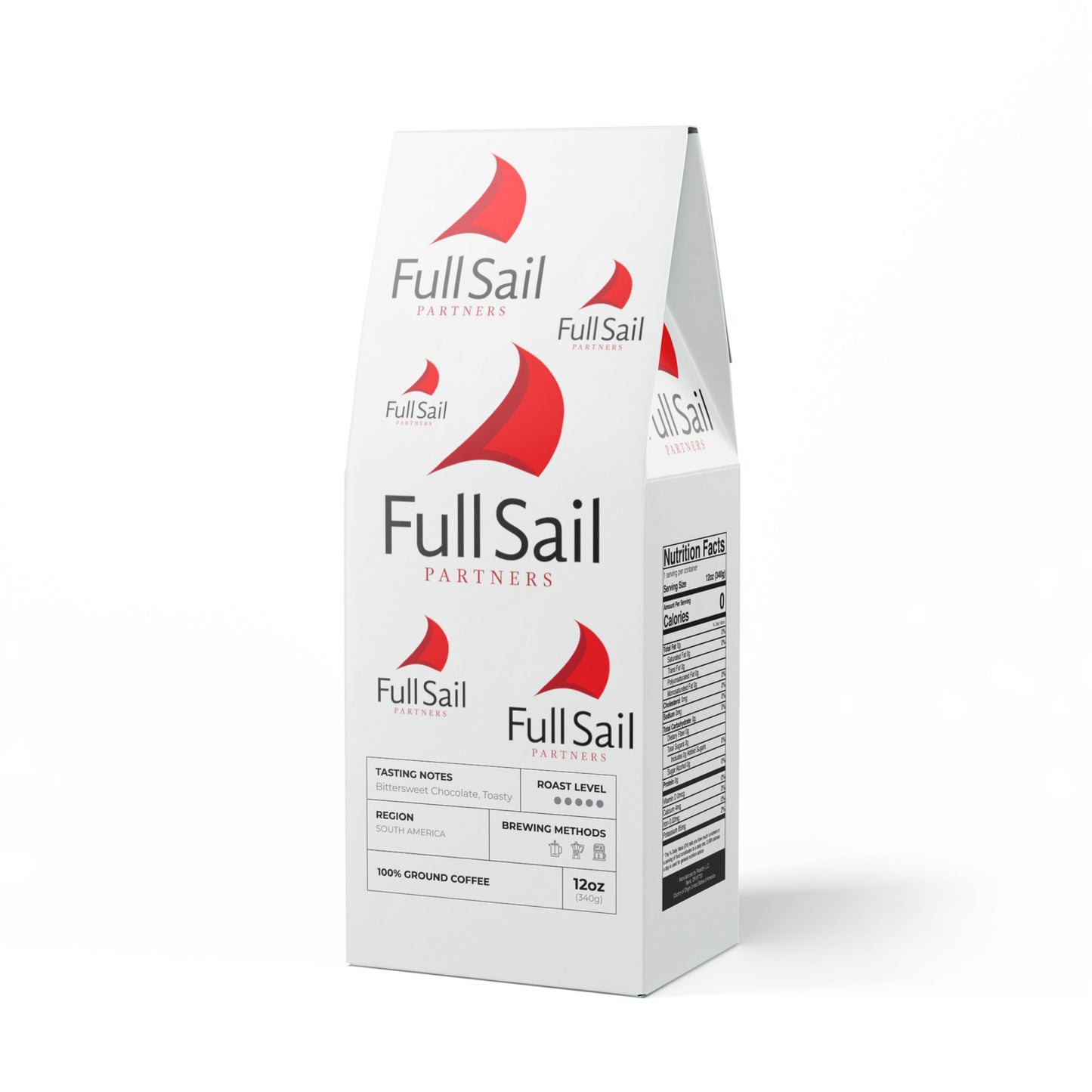 Full Sail Partners Logo Bitterroot Coffee Blend (Dark French Roast)