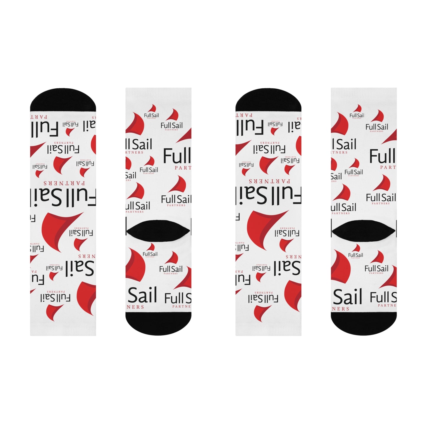 Full Sail Partners Logo Cushioned Crew Socks
