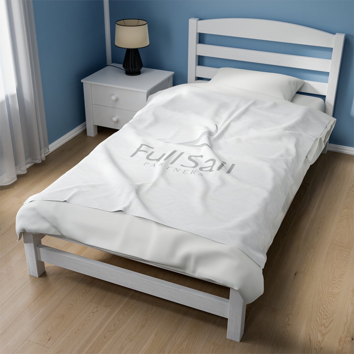 Full Sail Partners Logo'd Velveteen Plush Blanket (3 sizes)
