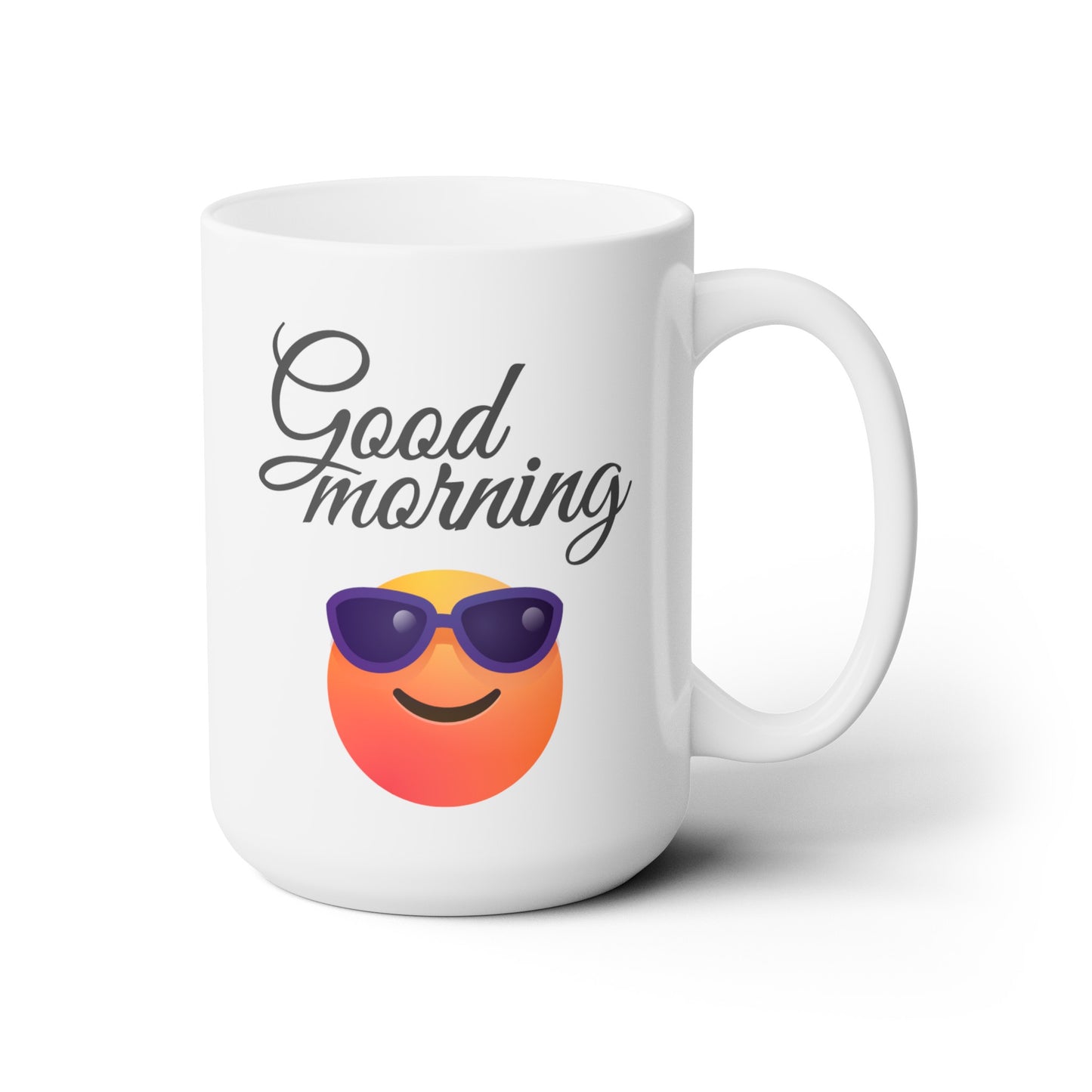 Good Morning... Smiley Face (2) - Ceramic Mug 15oz