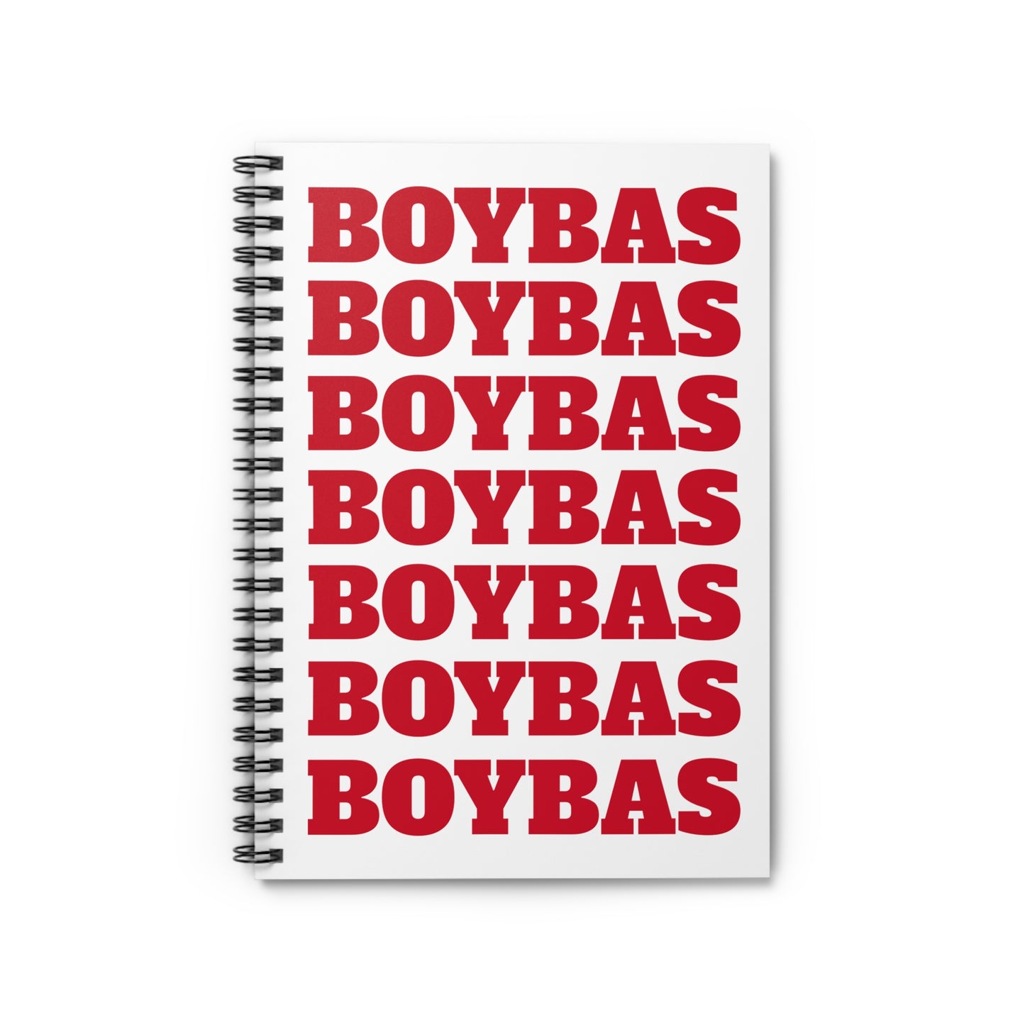 BOYBAS #2 - Spiral Notebook - Ruled Line