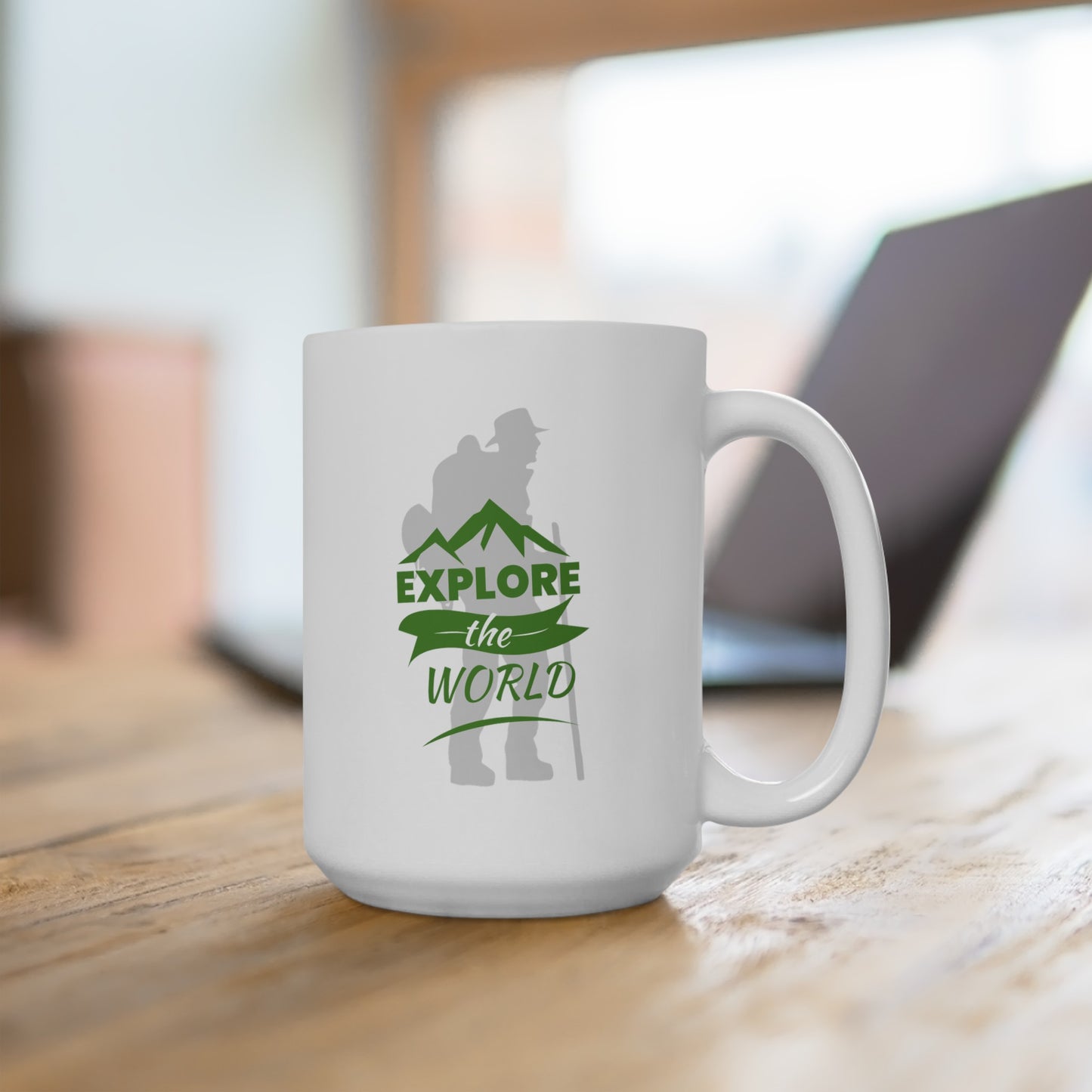 Explore the World - Ceramic Mug 15oz