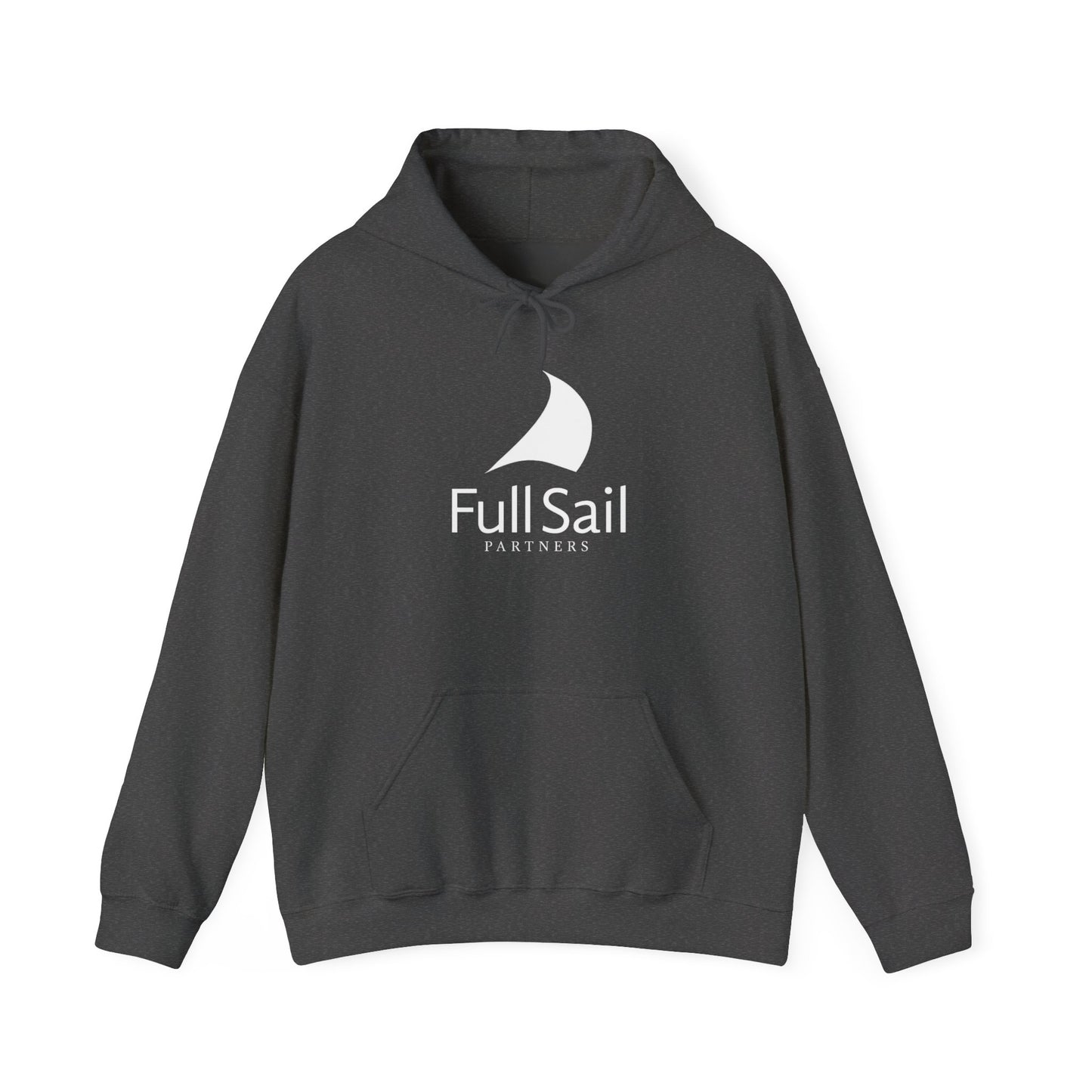 Full Sail Partners Logo (red, black, dk heather, charcoal) - Unisex Heavy Blend™ Hooded Sweatshirt
