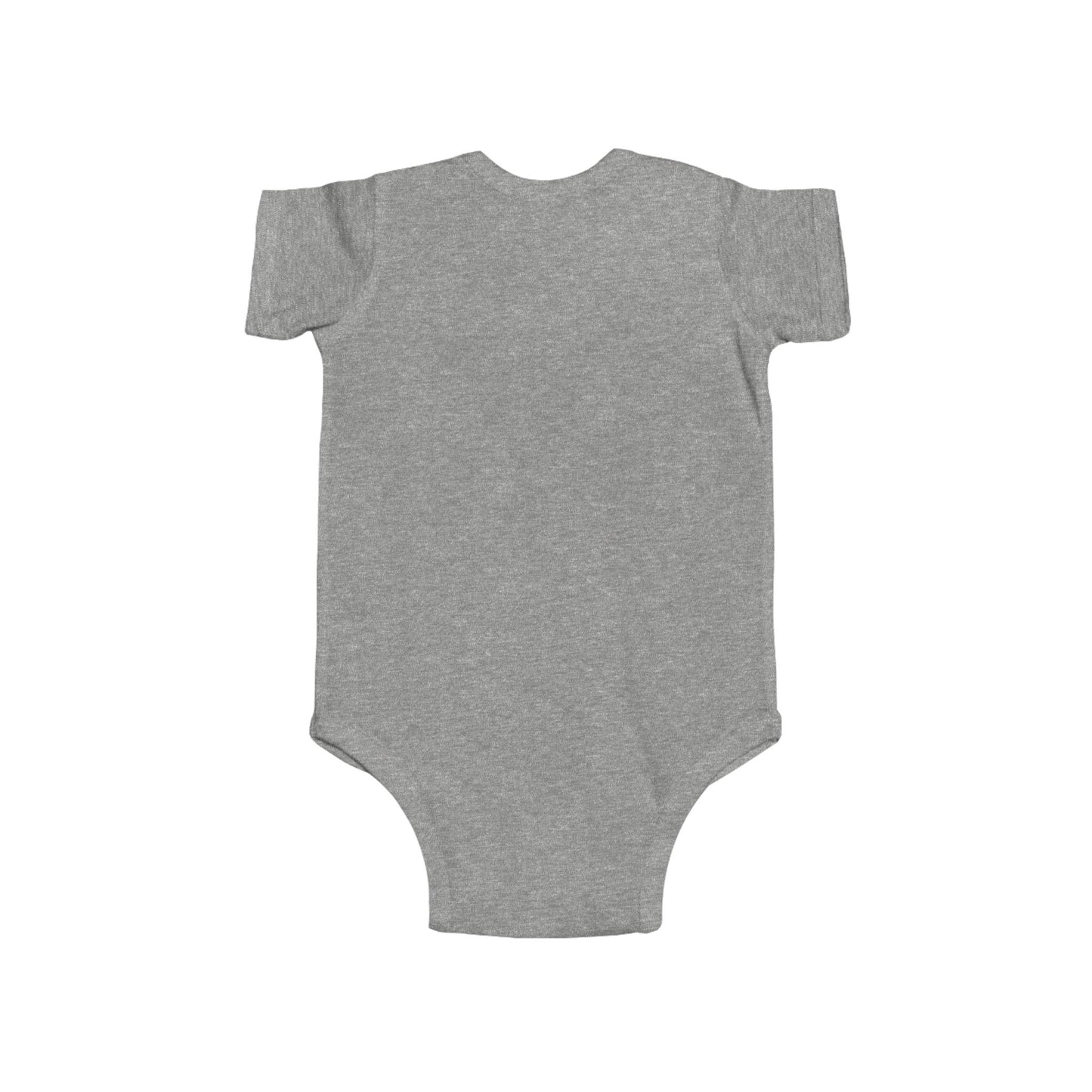 Infant Fine Jersey Bodysuit with Full Sail Partners Logo (white, heather)