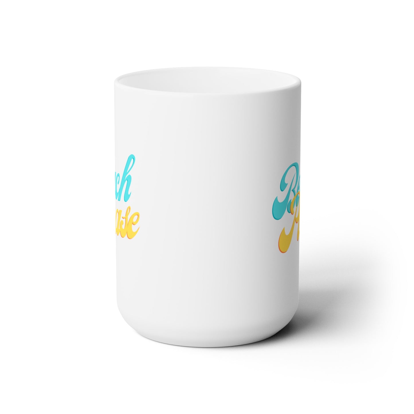 Beach Please - Ceramic Mug 15oz