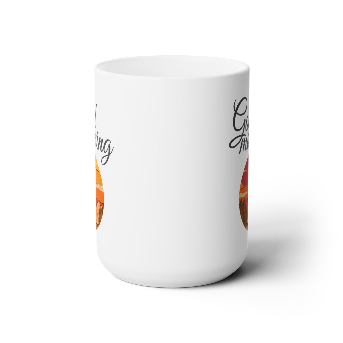 Good Morning... Adventure (3) - Ceramic Mug 15oz