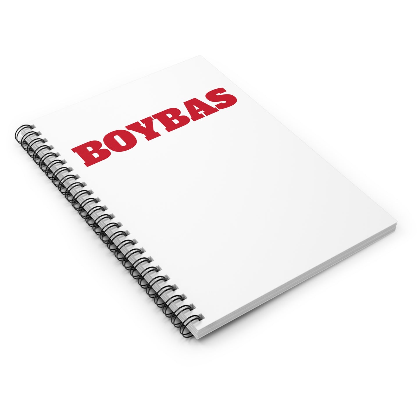 BOYBAS Spiral Notebook - Ruled Line