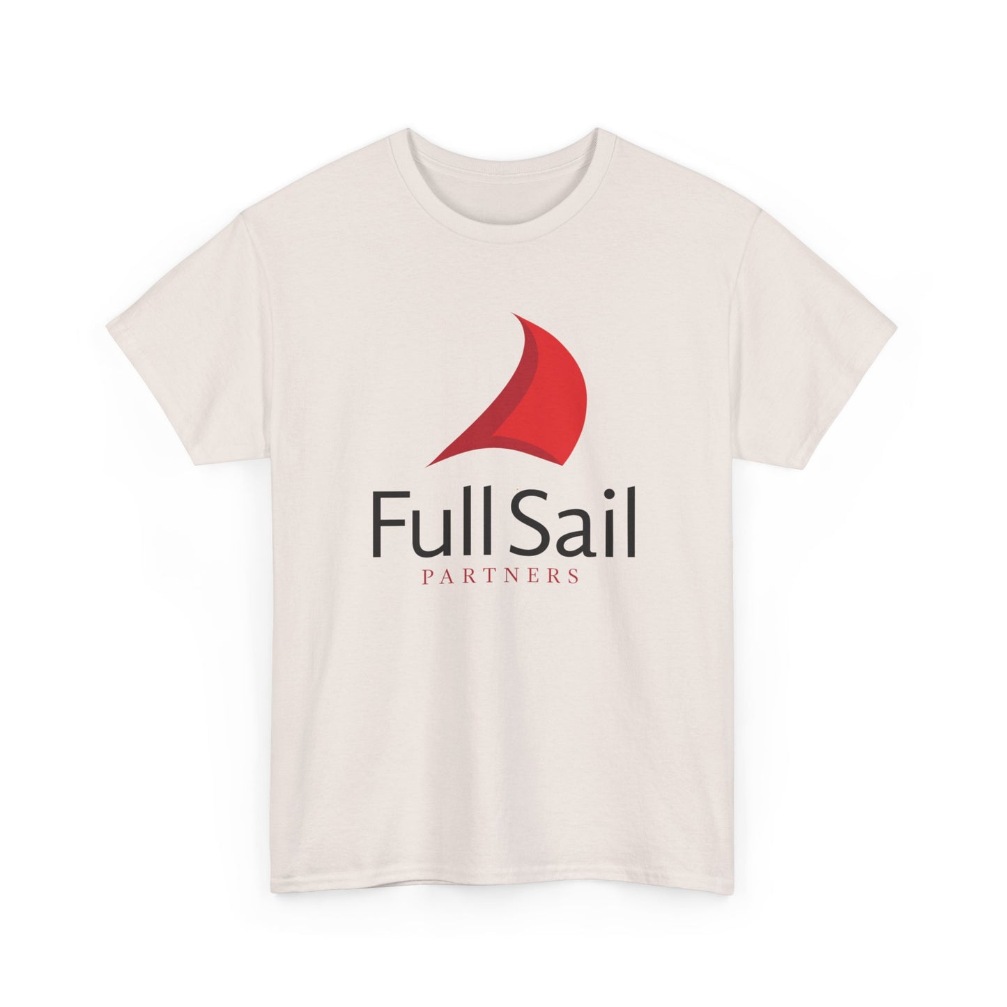 Full Sail Partners logo (white, ash, ice grey, sport grey, charcoal) - Unisex Heavy Cotton Tee
