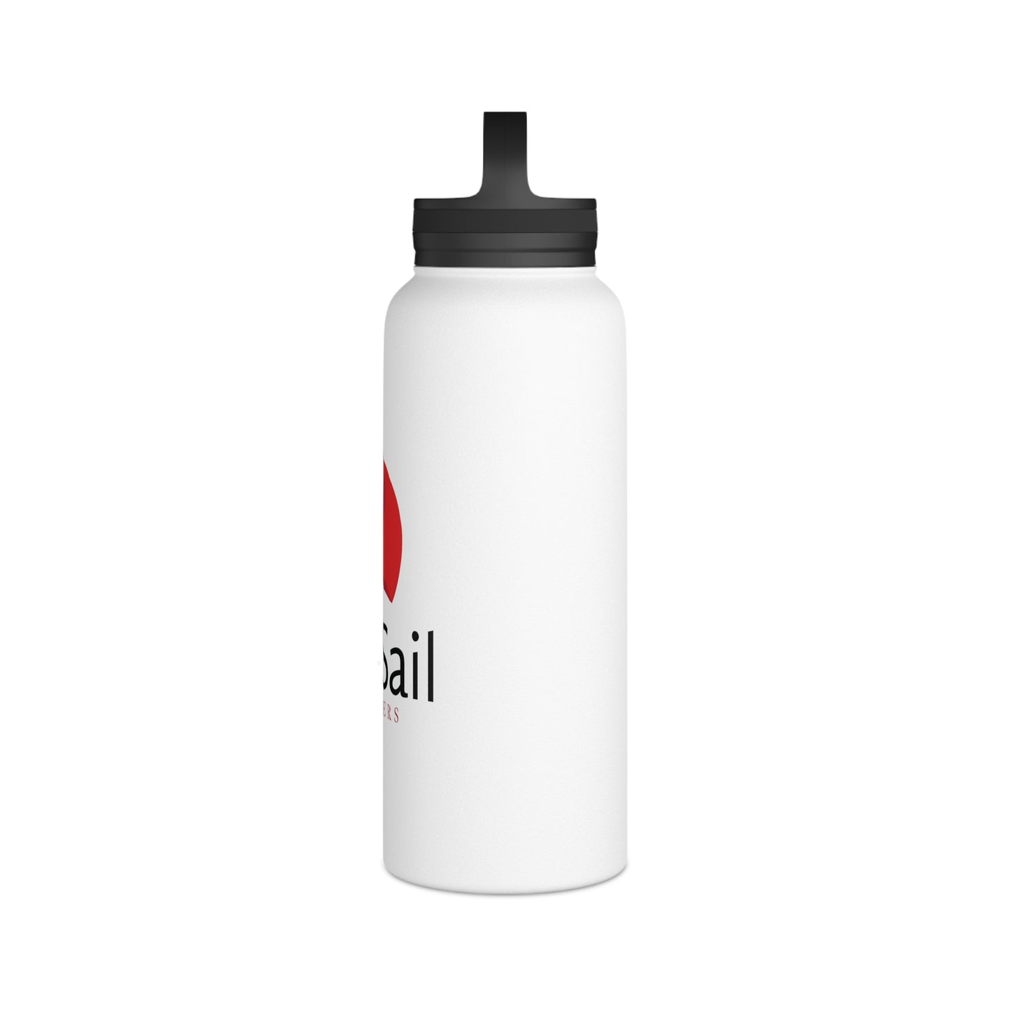 Full Sail Partners Logo Stainless Steel Water Bottle, Handle Lid