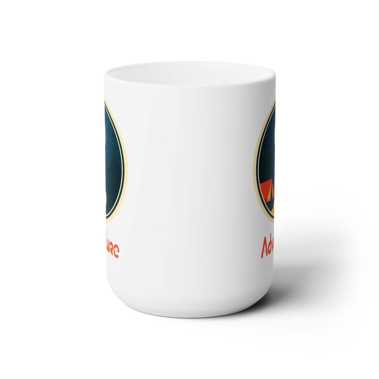 Adventure (camping) - Ceramic Mug 15oz