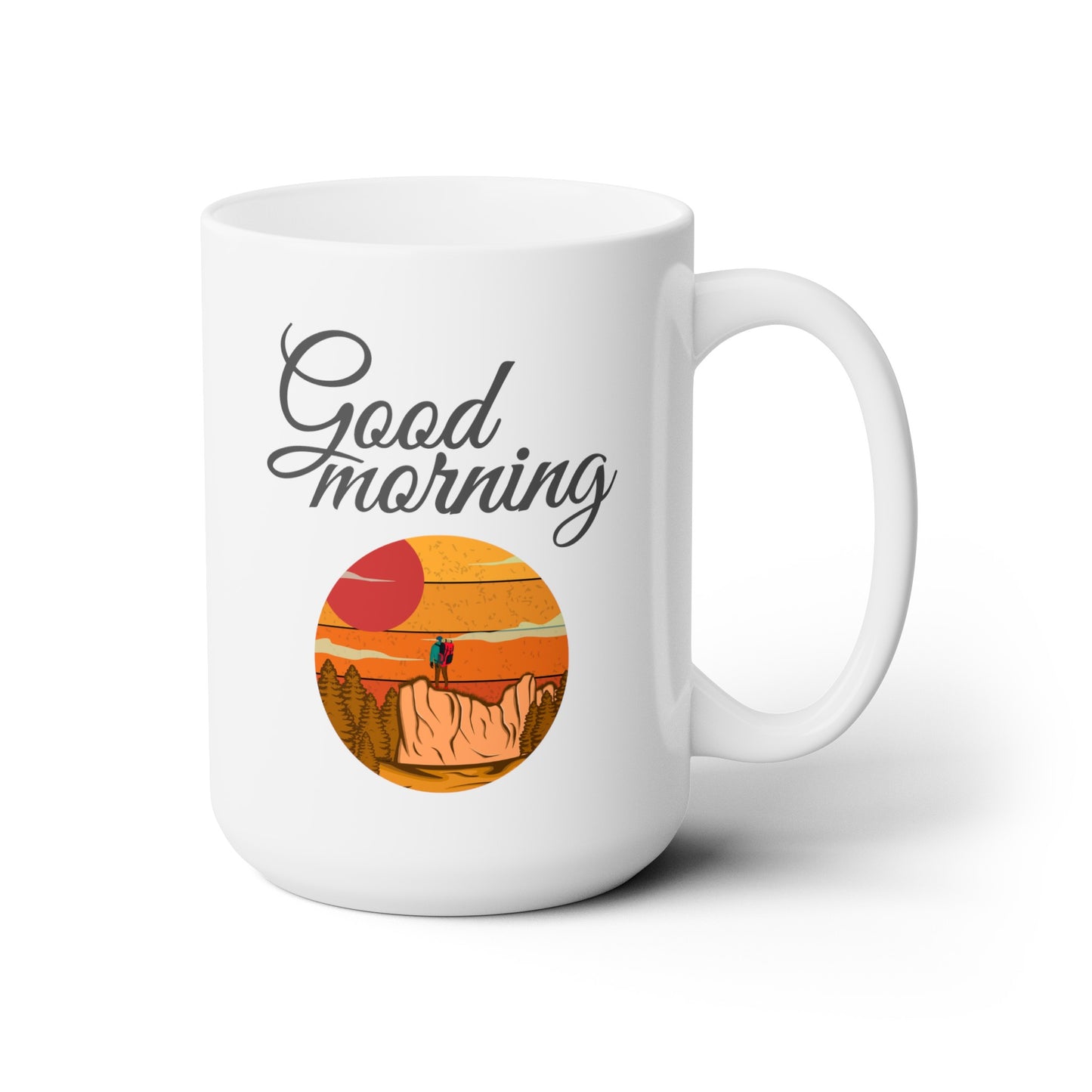 Good Morning... Adventure (3) - Ceramic Mug 15oz
