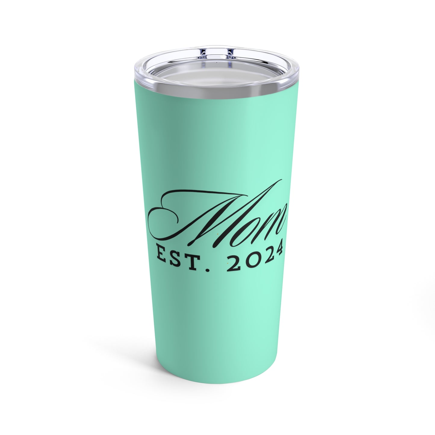 Mom Est. 2024 (mint) - Tumbler 20oz