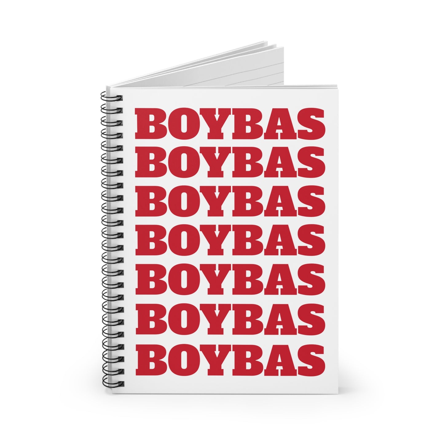 BOYBAS #2 - Spiral Notebook - Ruled Line