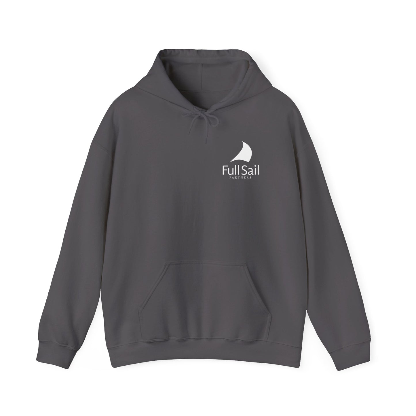 Alt. Full Sail Partners Logo (red, black, dk heather, charcoal) - Unisex Heavy Blend™ Hooded Sweatshirt