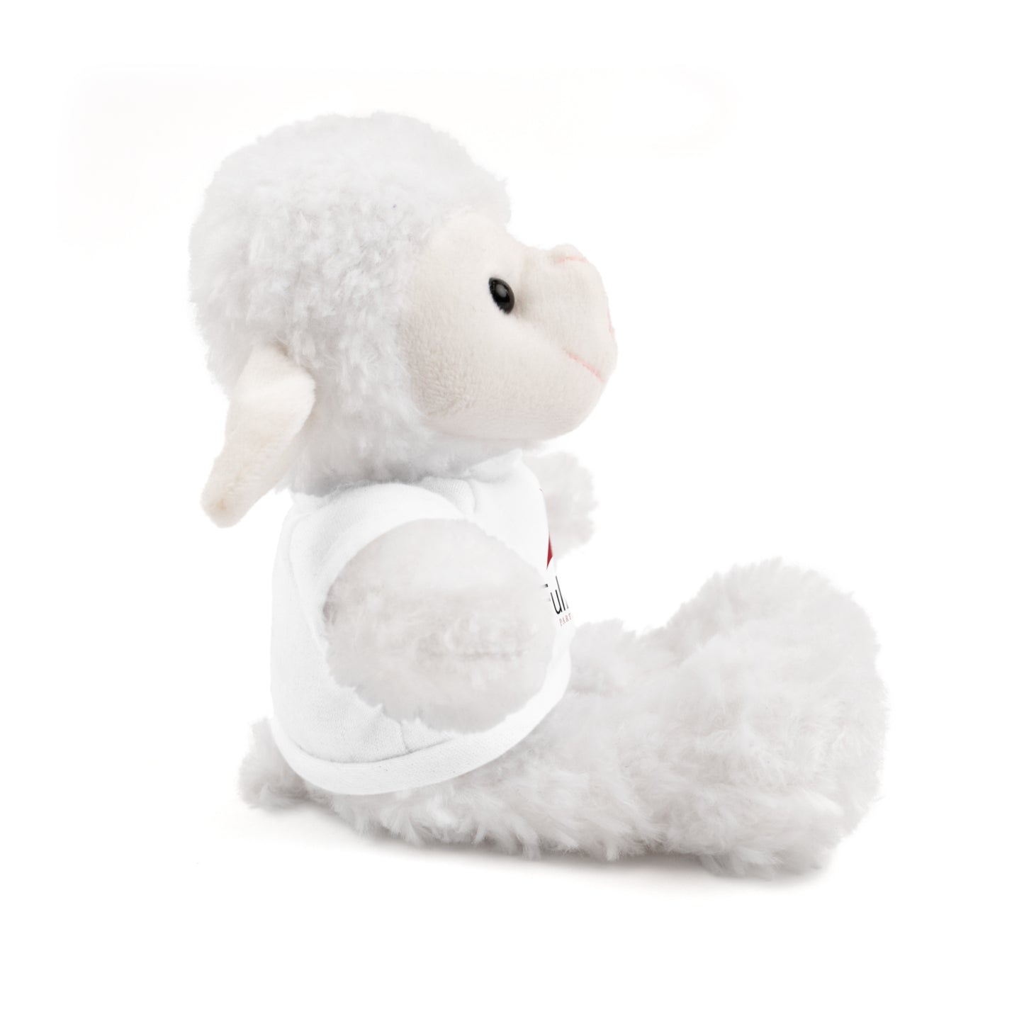 Stuffed Animals with Full Sail Partners Logo Tee (Lion, Bear, Bunny, Jaguar, Panda and Sheep)