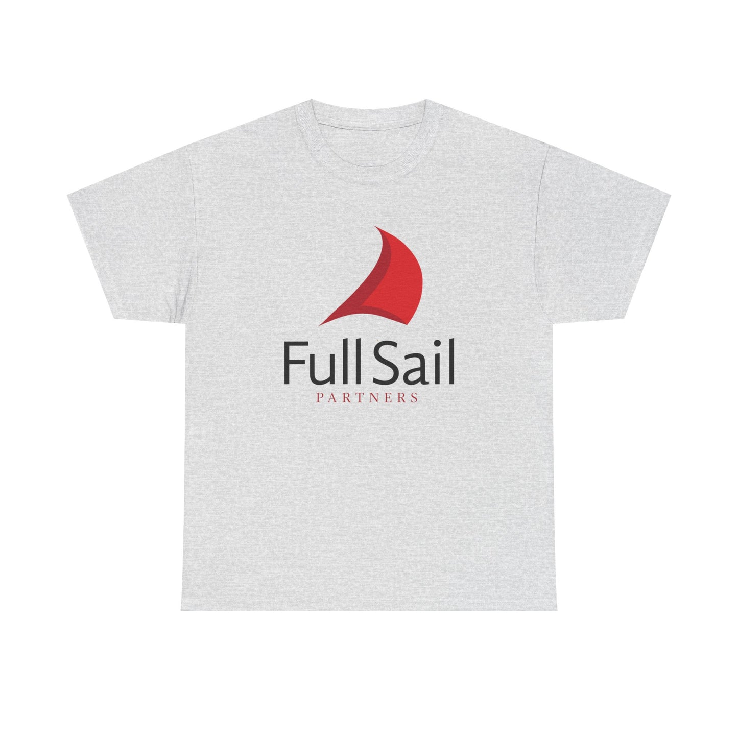 Full Sail Partners logo (white, ash, ice grey, sport grey, charcoal) - Unisex Heavy Cotton Tee