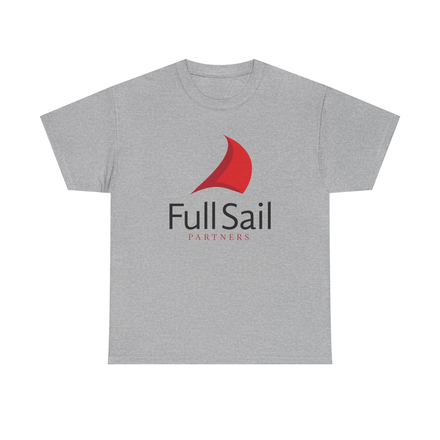 Full Sail Partners logo (white, ash, ice grey, sport grey, charcoal) - Unisex Heavy Cotton Tee