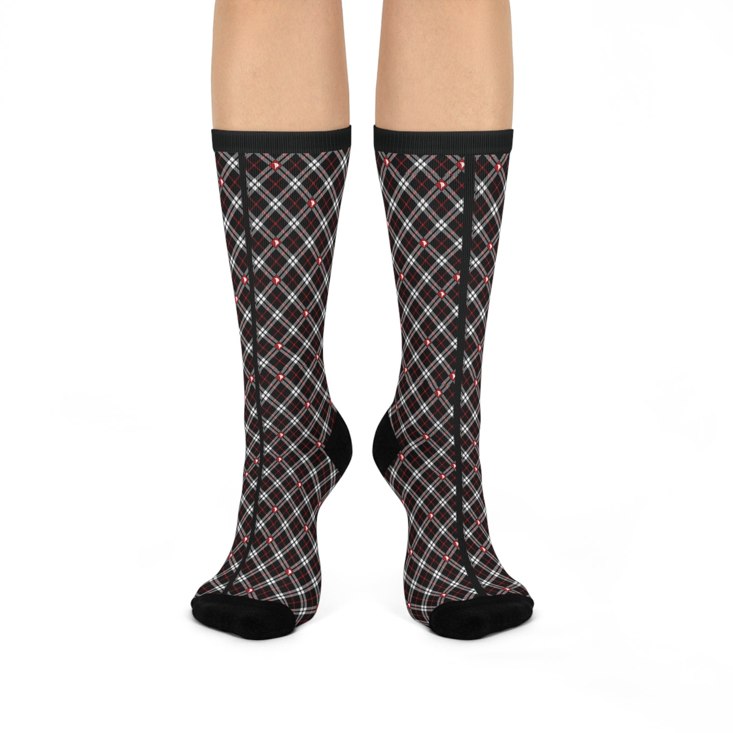 Full Sail Partner Plaid Cushioned Crew Socks