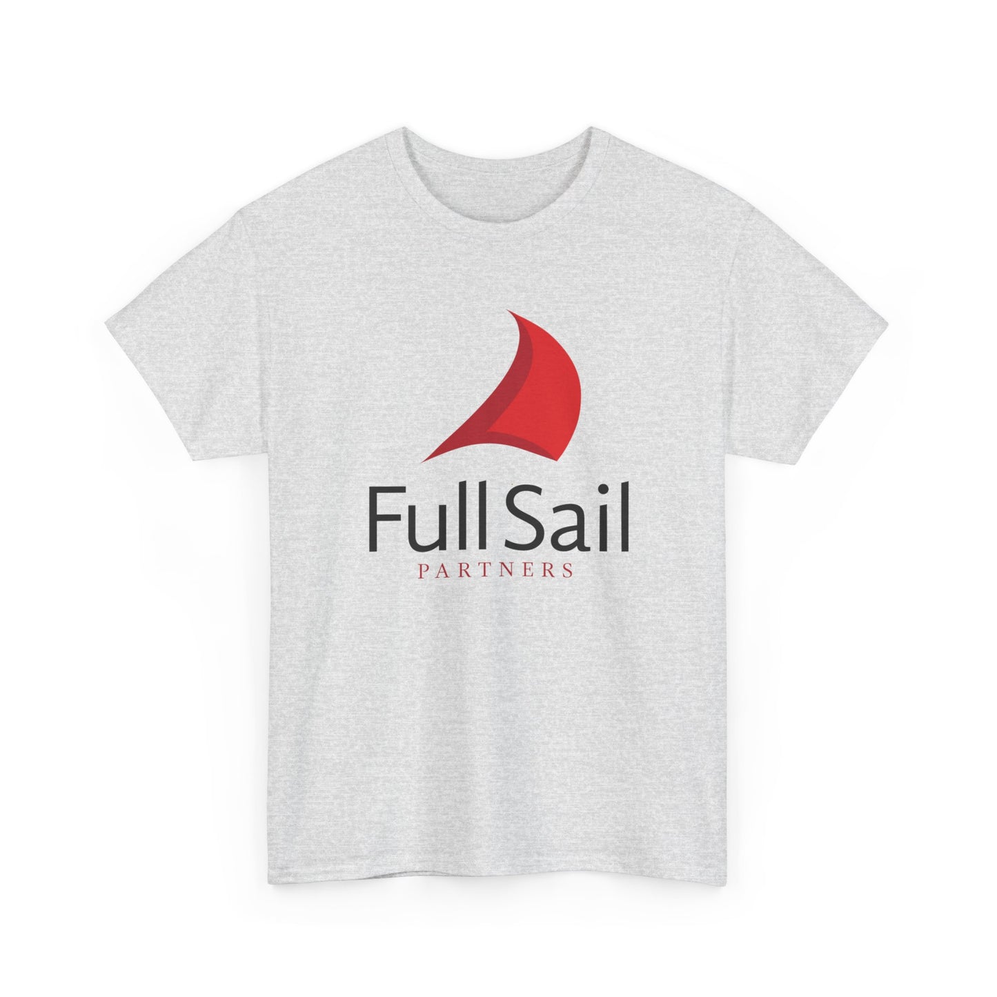 Full Sail Partners logo (white, ash, ice grey, sport grey, charcoal) - Unisex Heavy Cotton Tee
