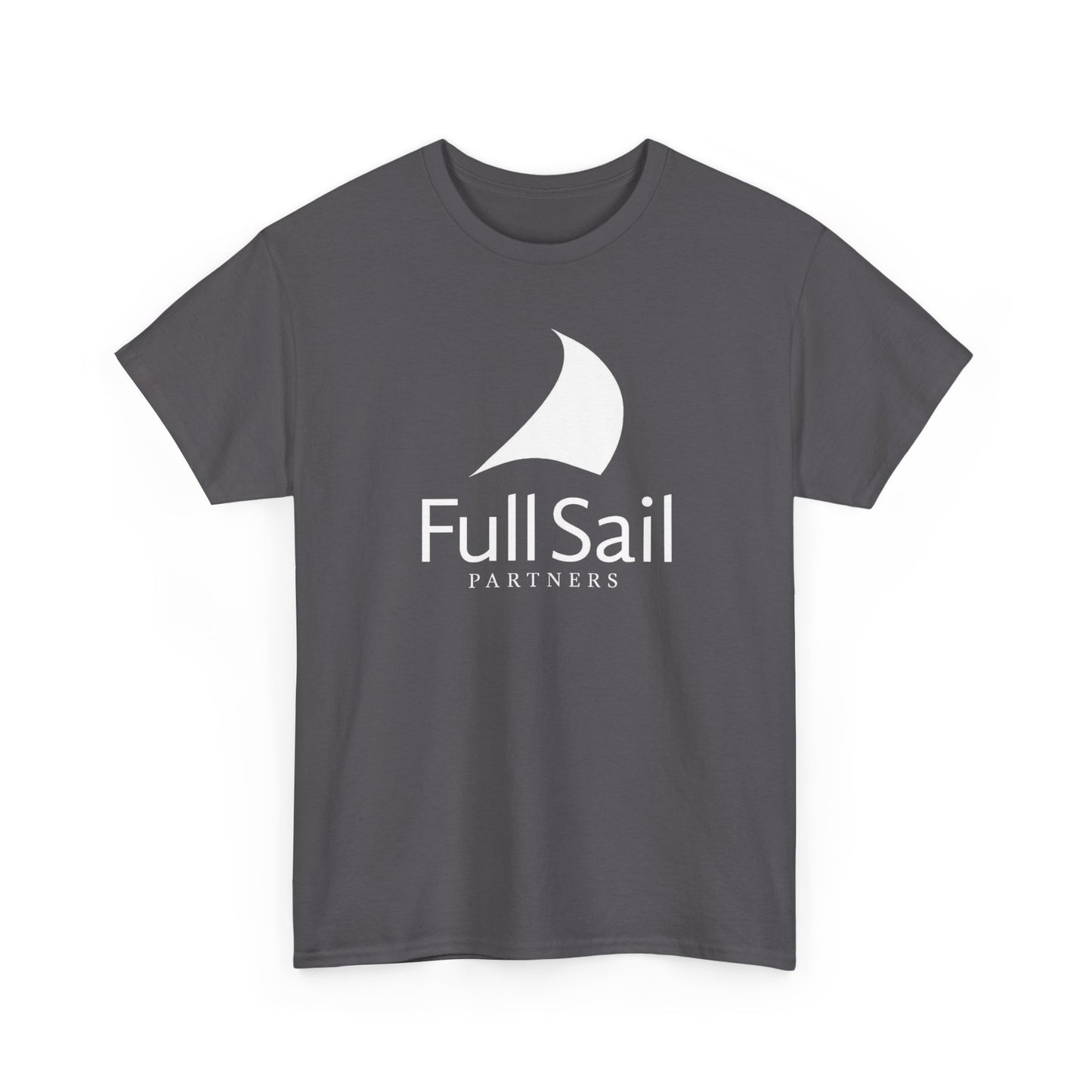 Full Sail Partners logo (red, black, dark heather, charcoal) - Unisex Heavy Cotton Tee