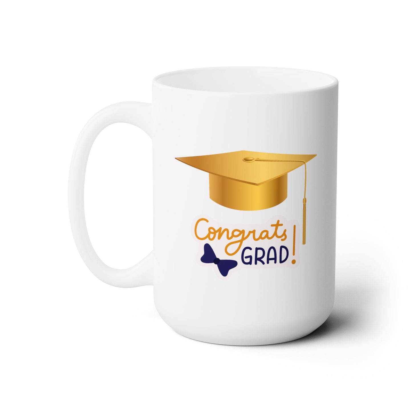 Congrats Graduate! (Gold) - Ceramic Mug 15oz