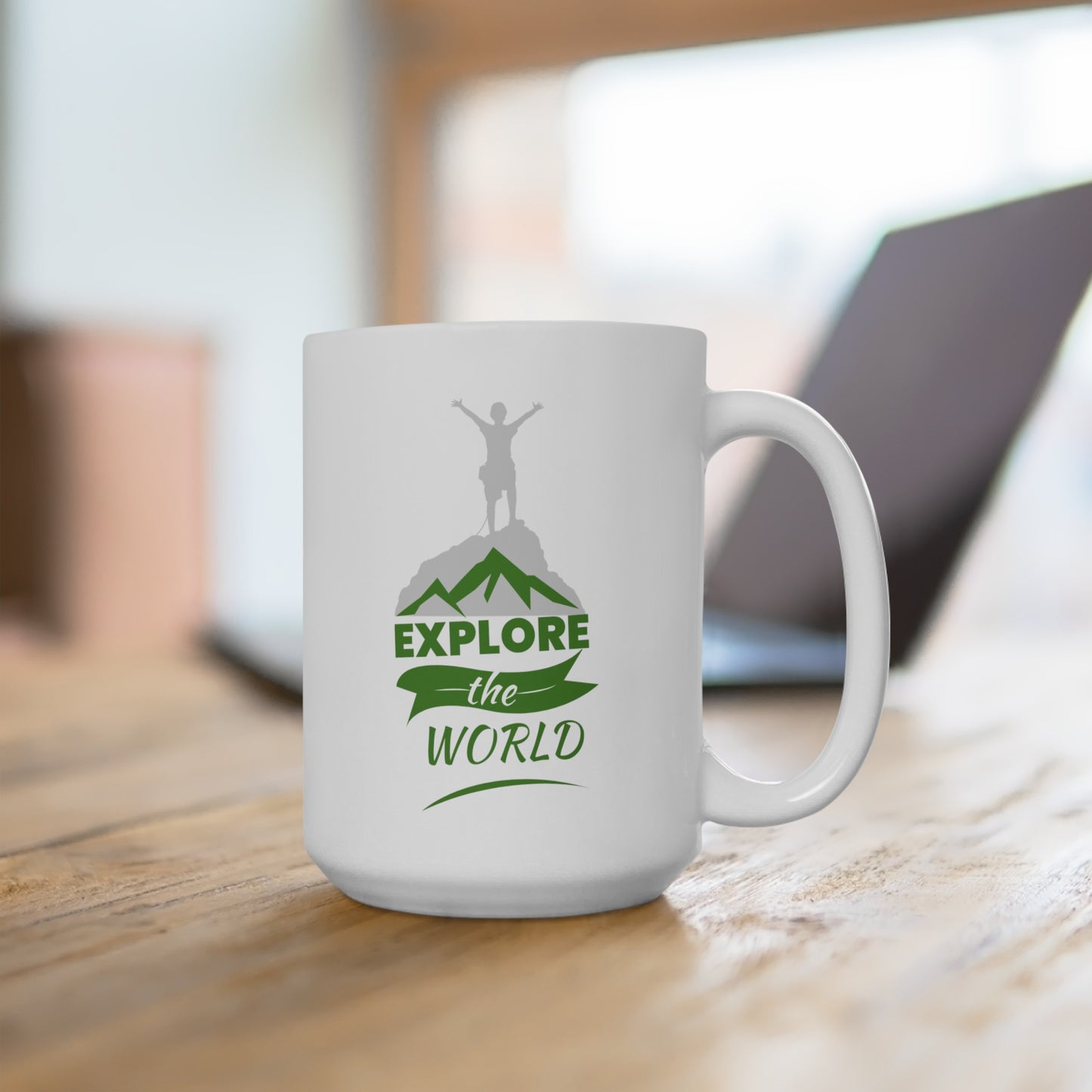 Explore the World - Ceramic Mug 15oz